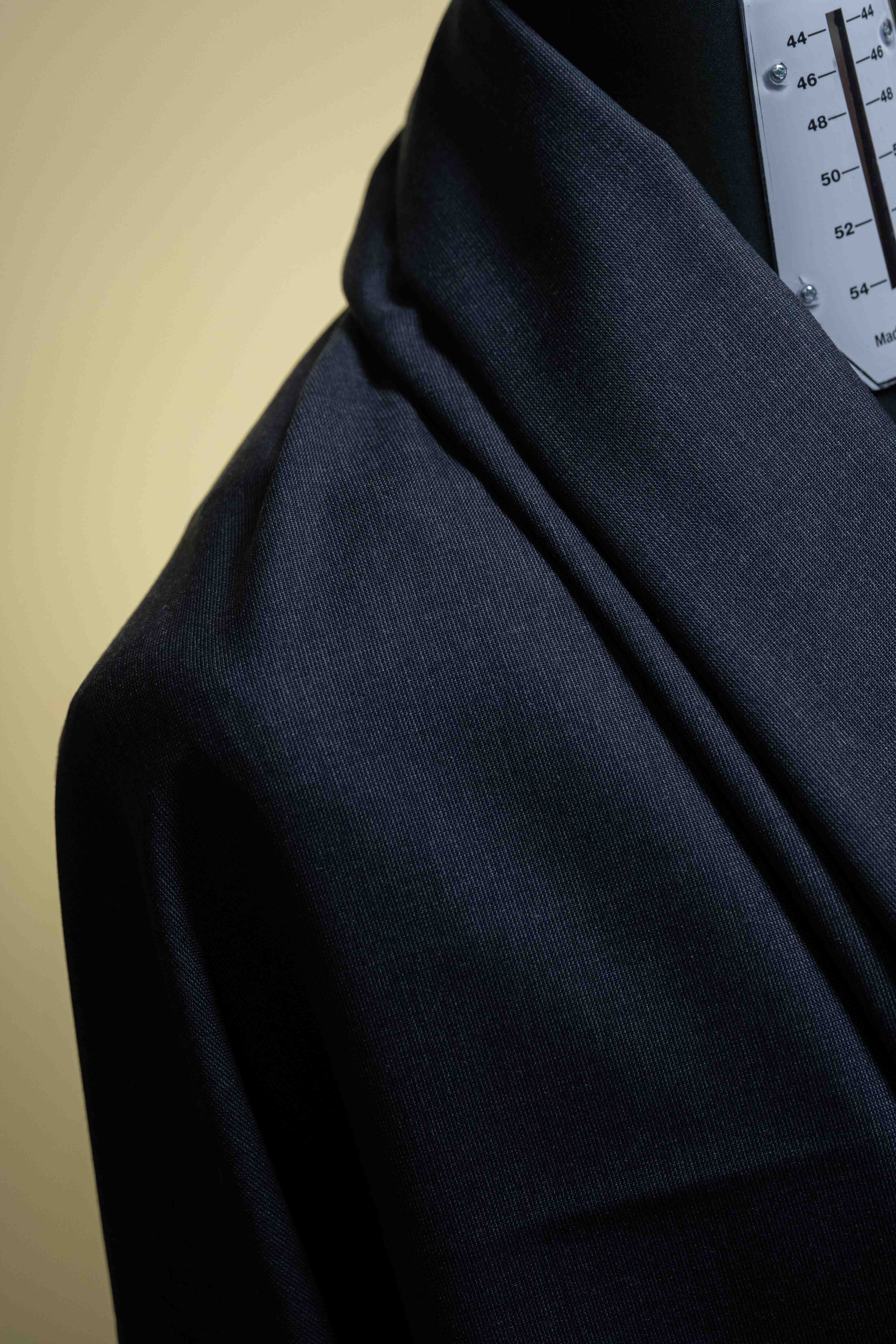 Blue Wool Suit Fabric