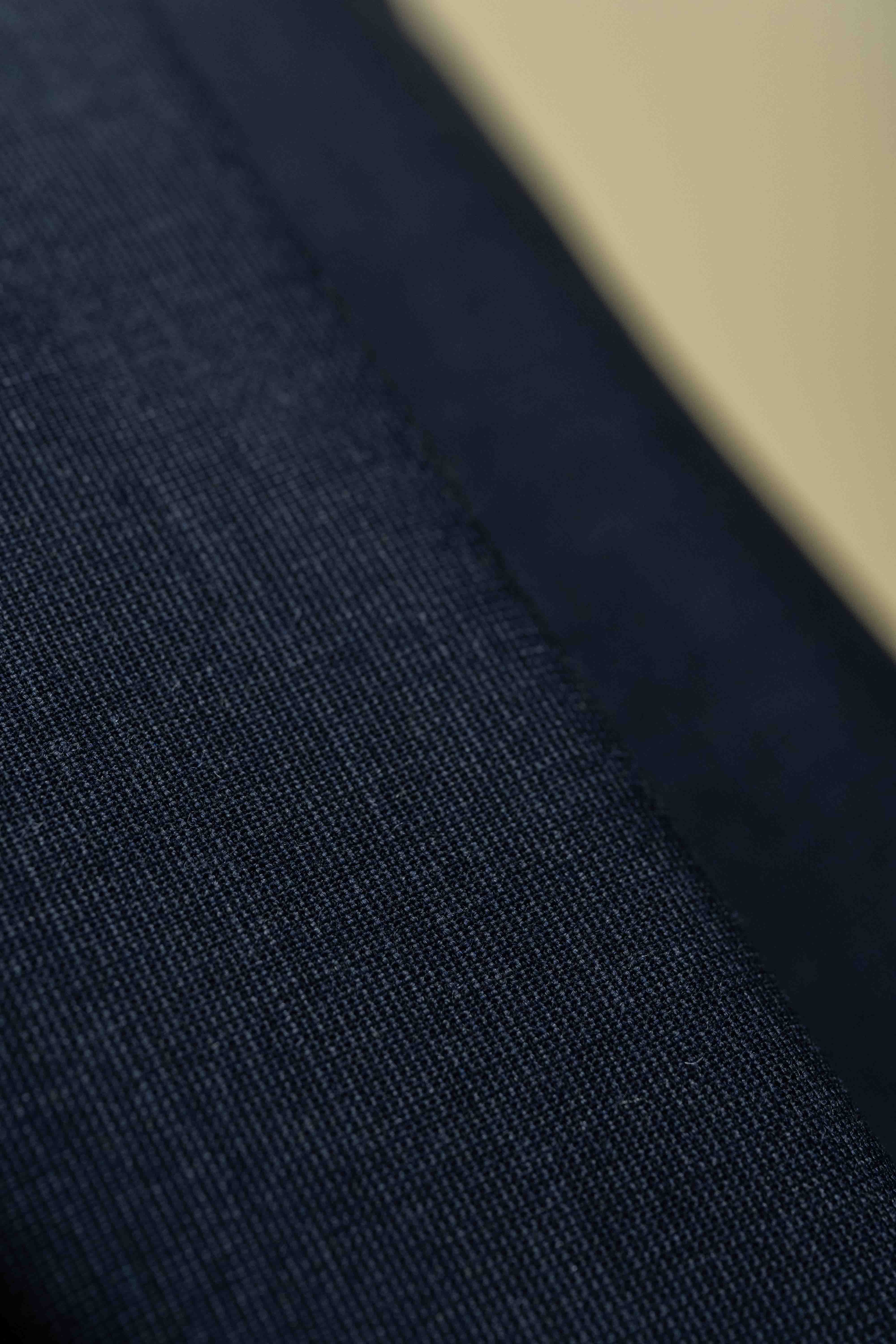 Blue Wool Suit Fabric
