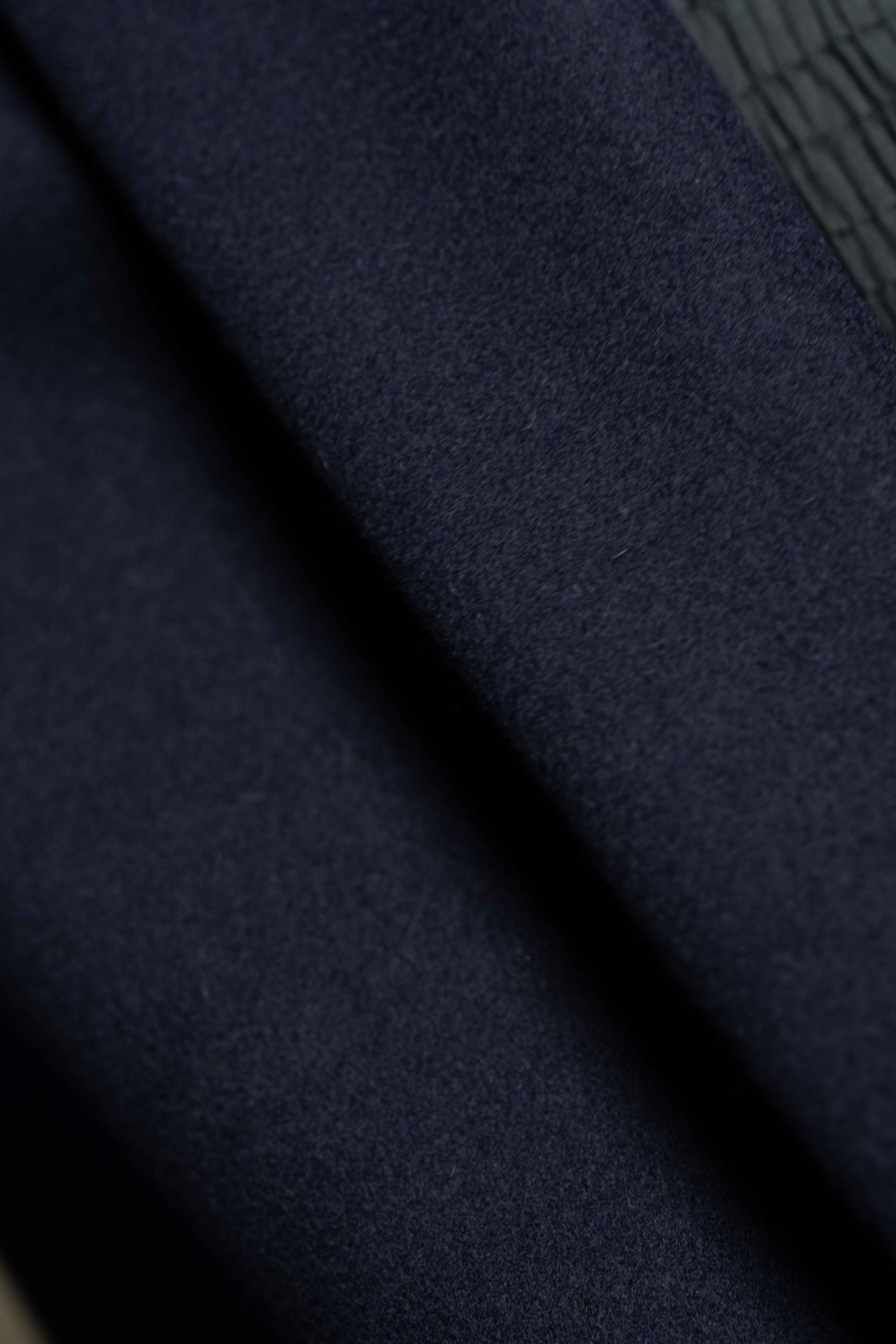 Cashmere Wool Navy Suit Fabric