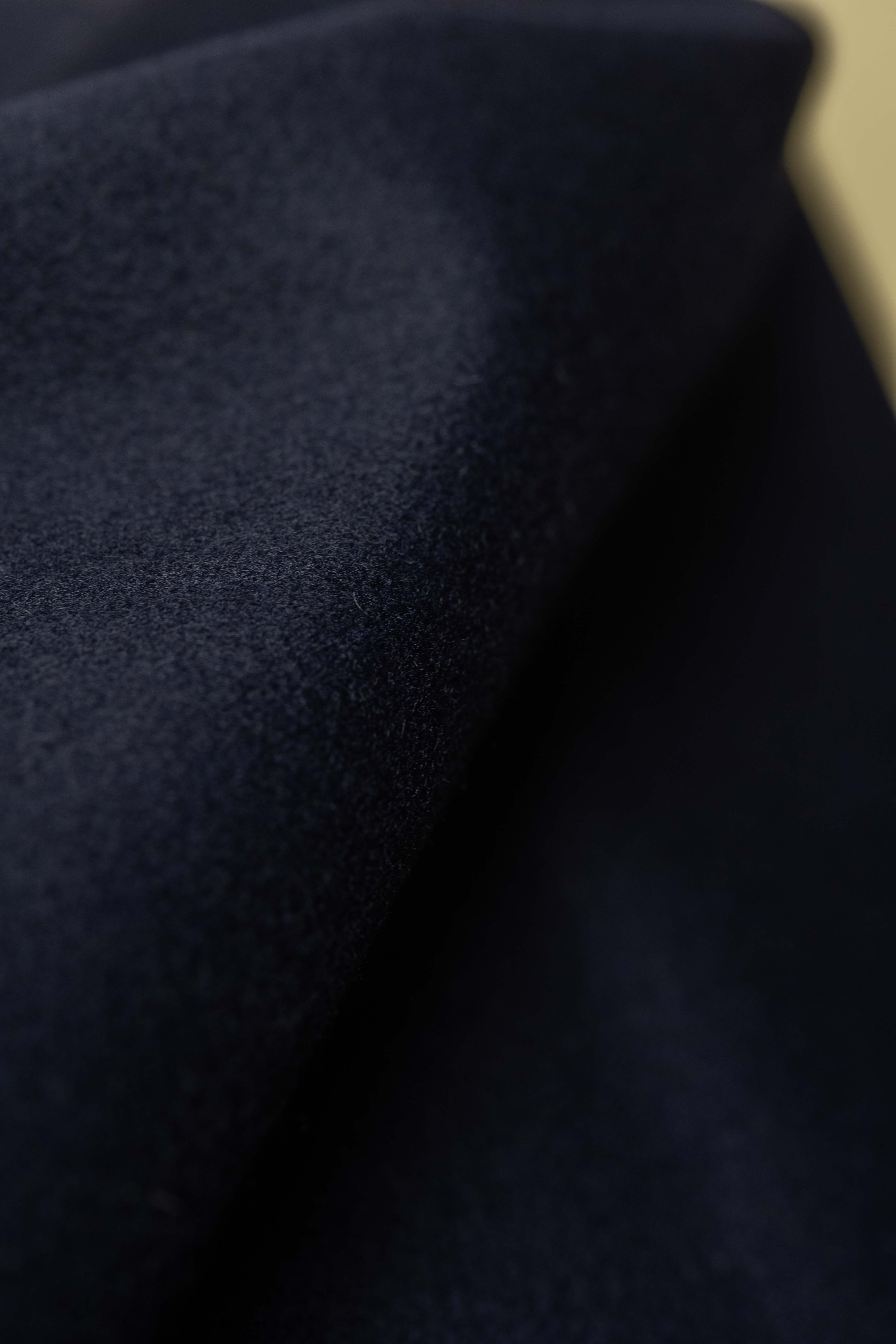 Cashmere Wool Navy Suit Fabric