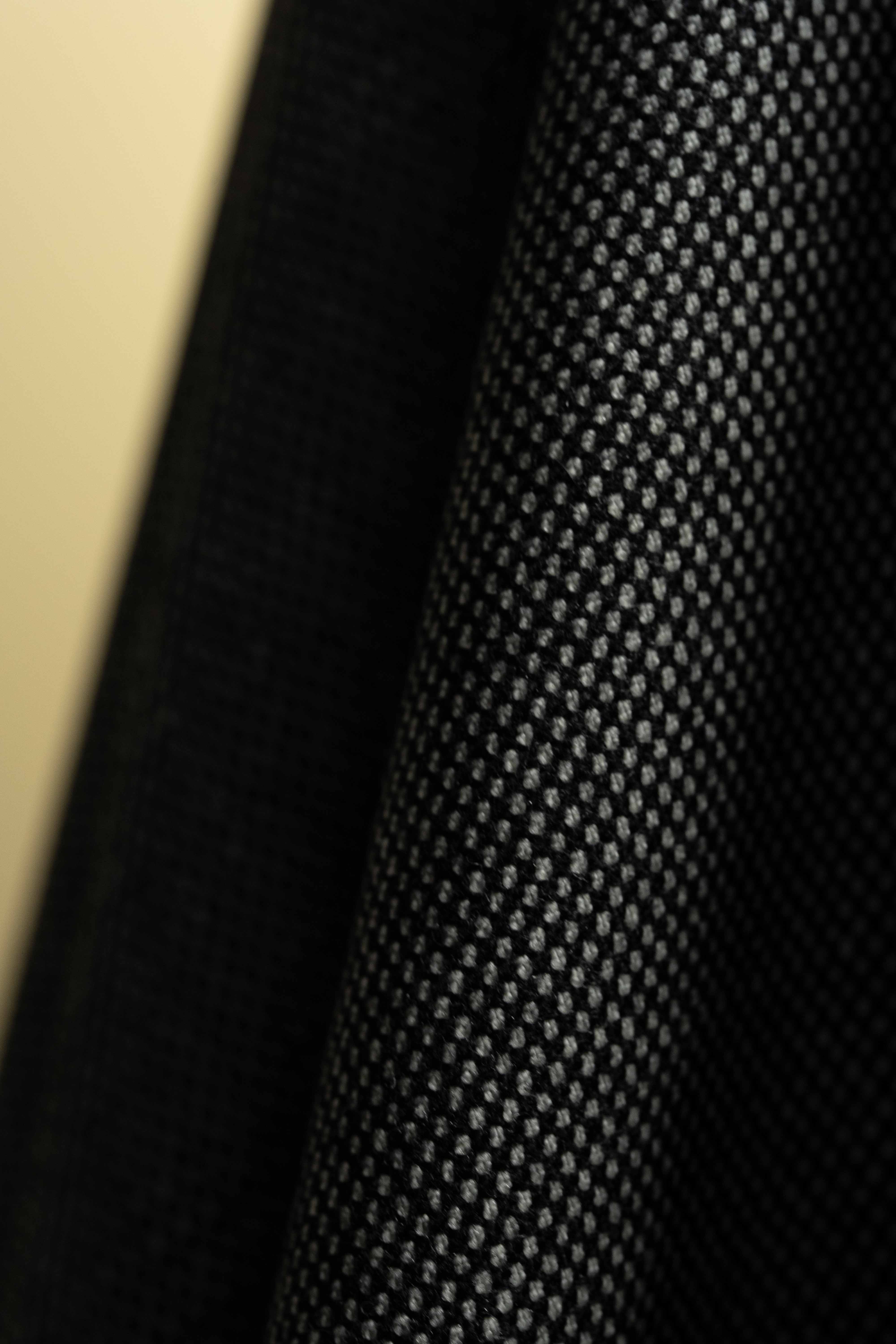 Harrison Black & White Spots Wool Cashmere Suit Fabric