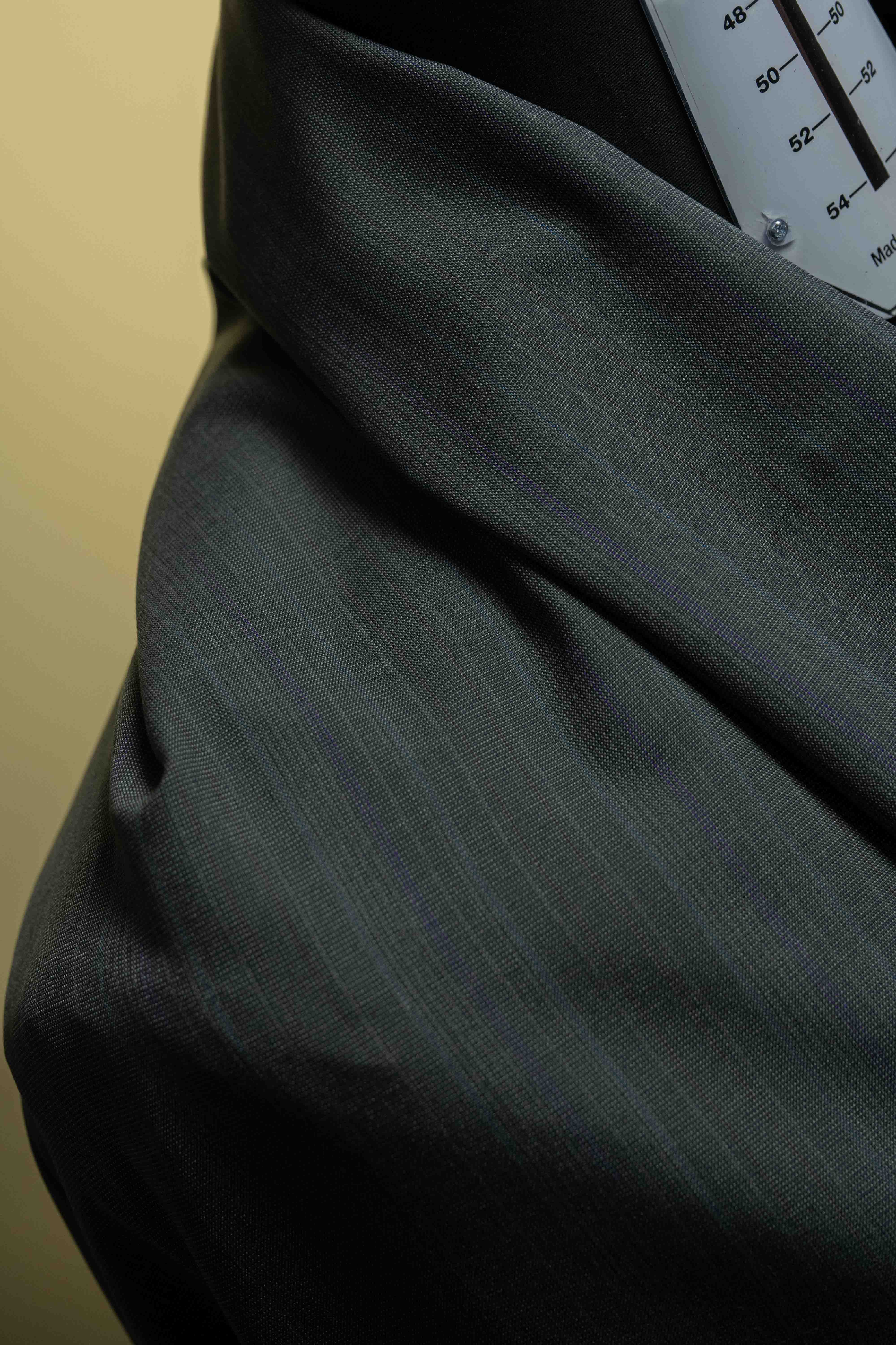 Fancy Stripe 120's Wool & Silk Suit Fabric