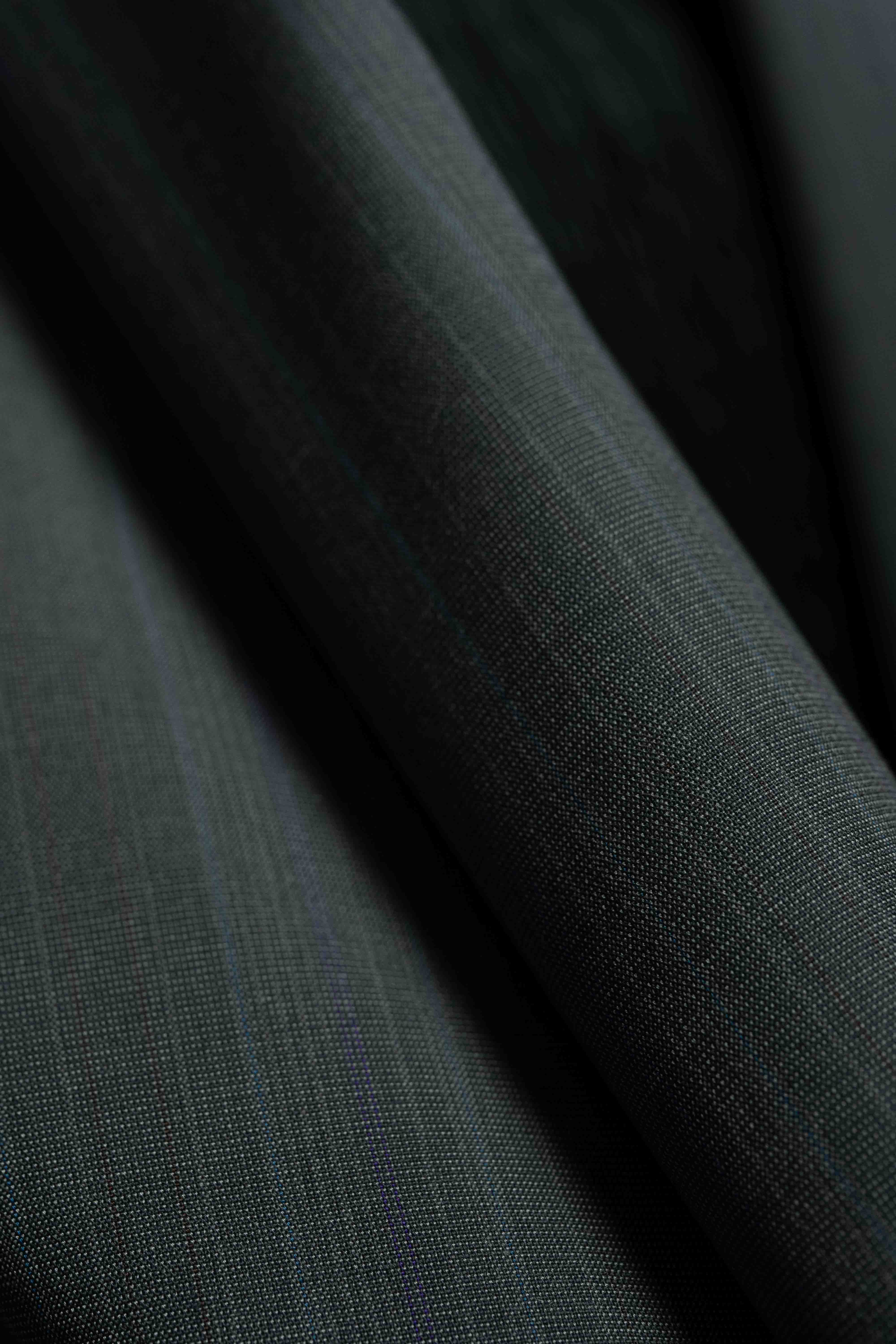 Fancy Stripe 120's Wool & Silk Suit Fabric
