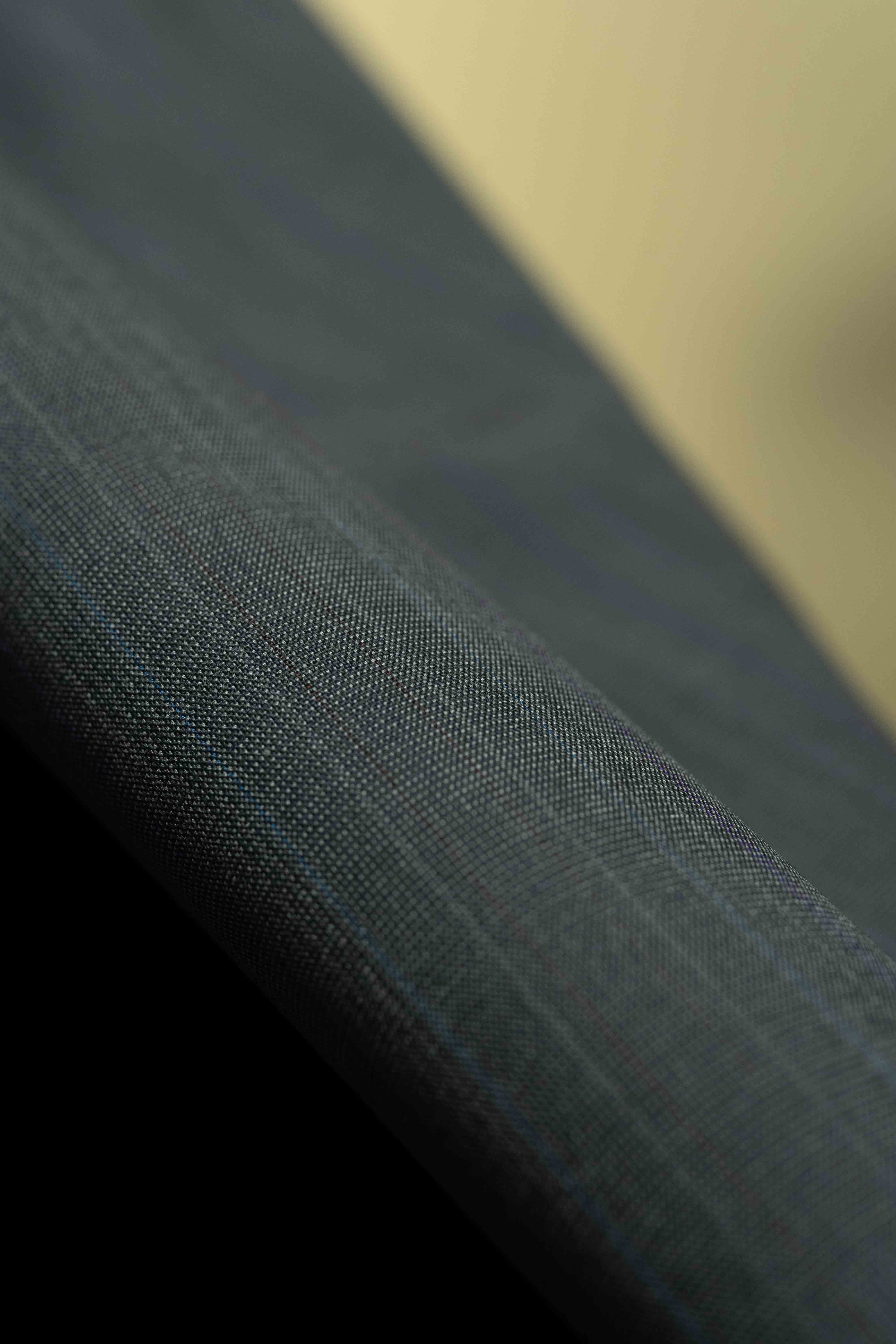 Fancy Stripe 120's Wool & Silk Suit Fabric