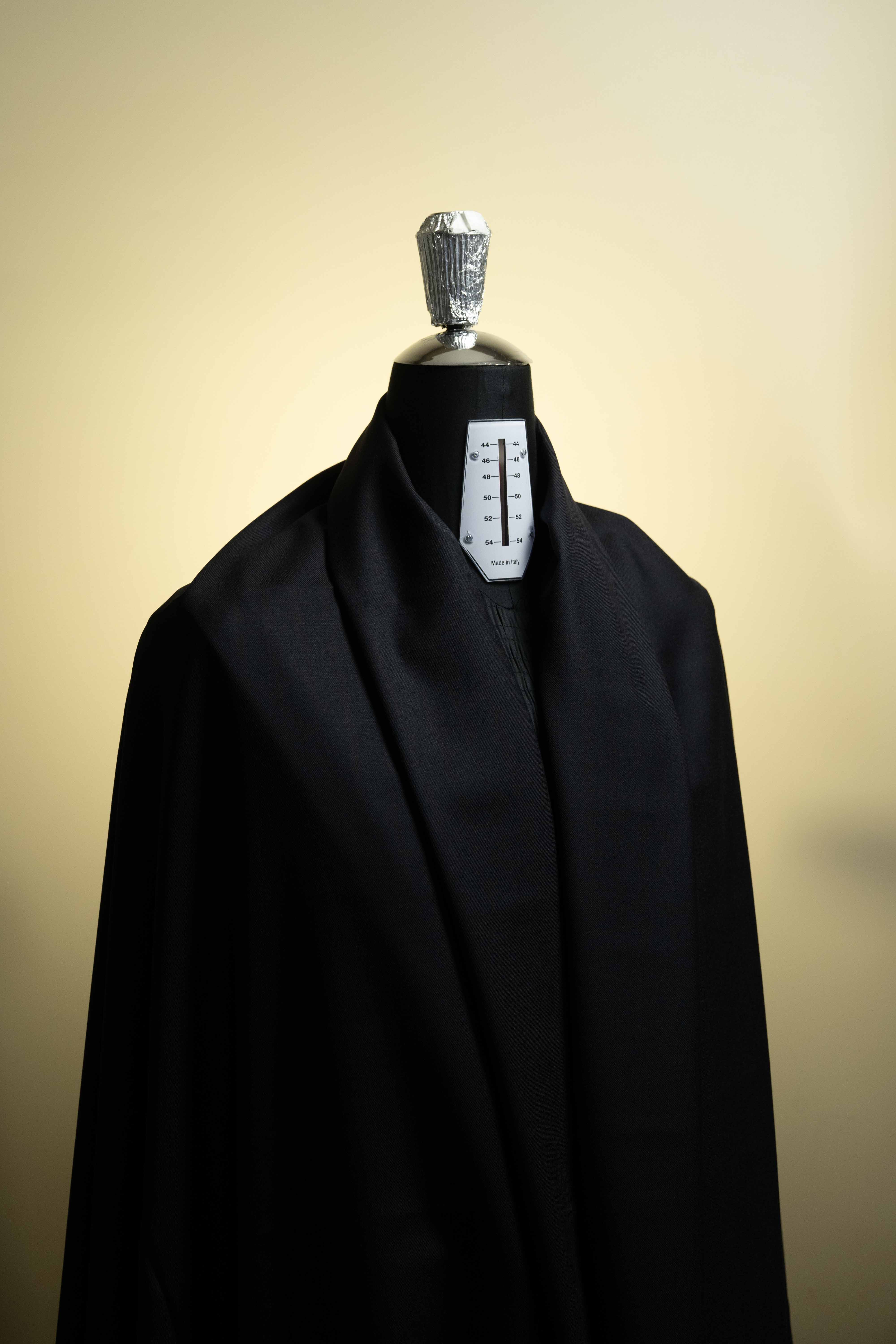 Midnight Blue Red Stripe Wool & PA Suit Fabric (V23449) -3m - Yoo's Club