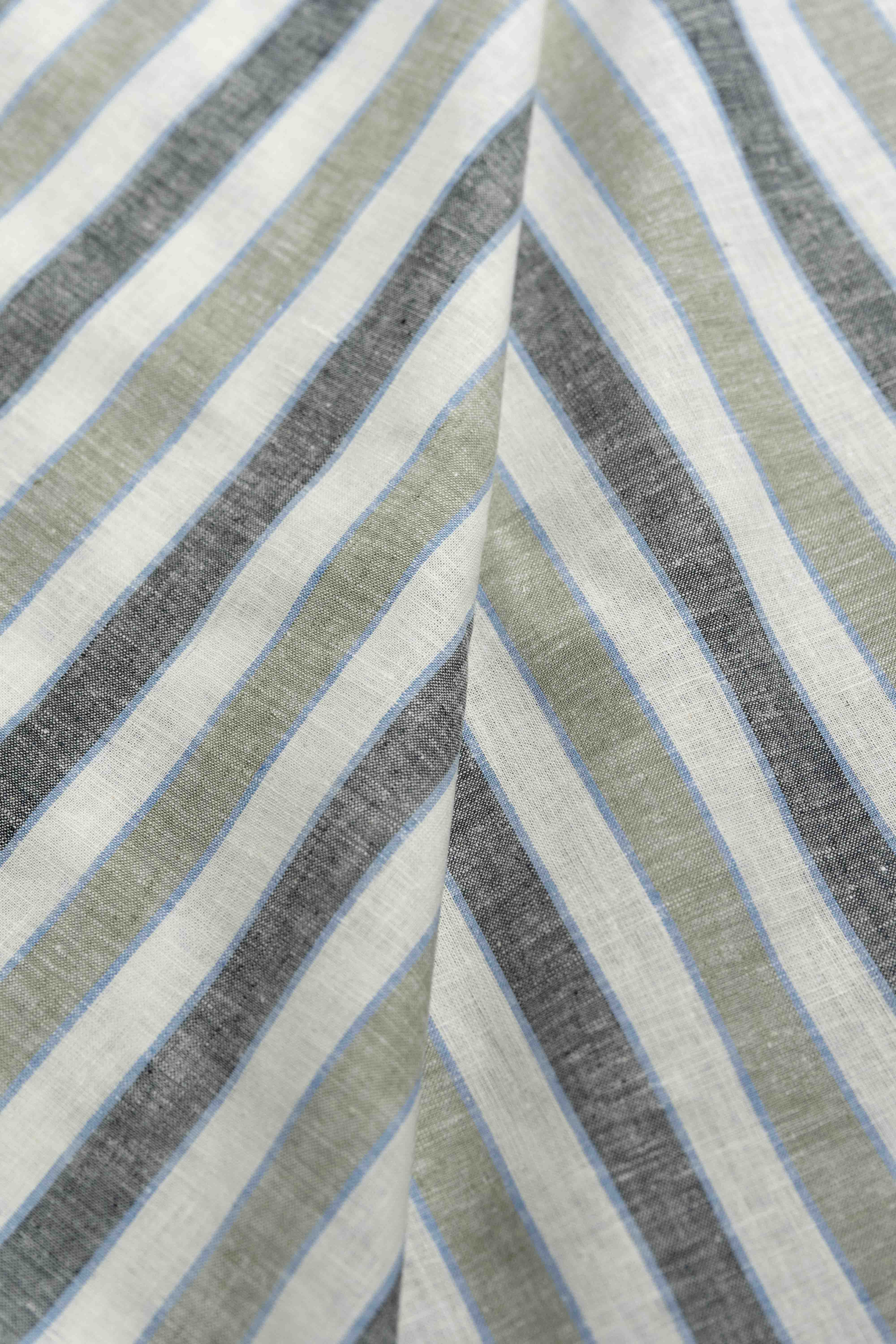Fancy Stripe Linen Shirt Fabric