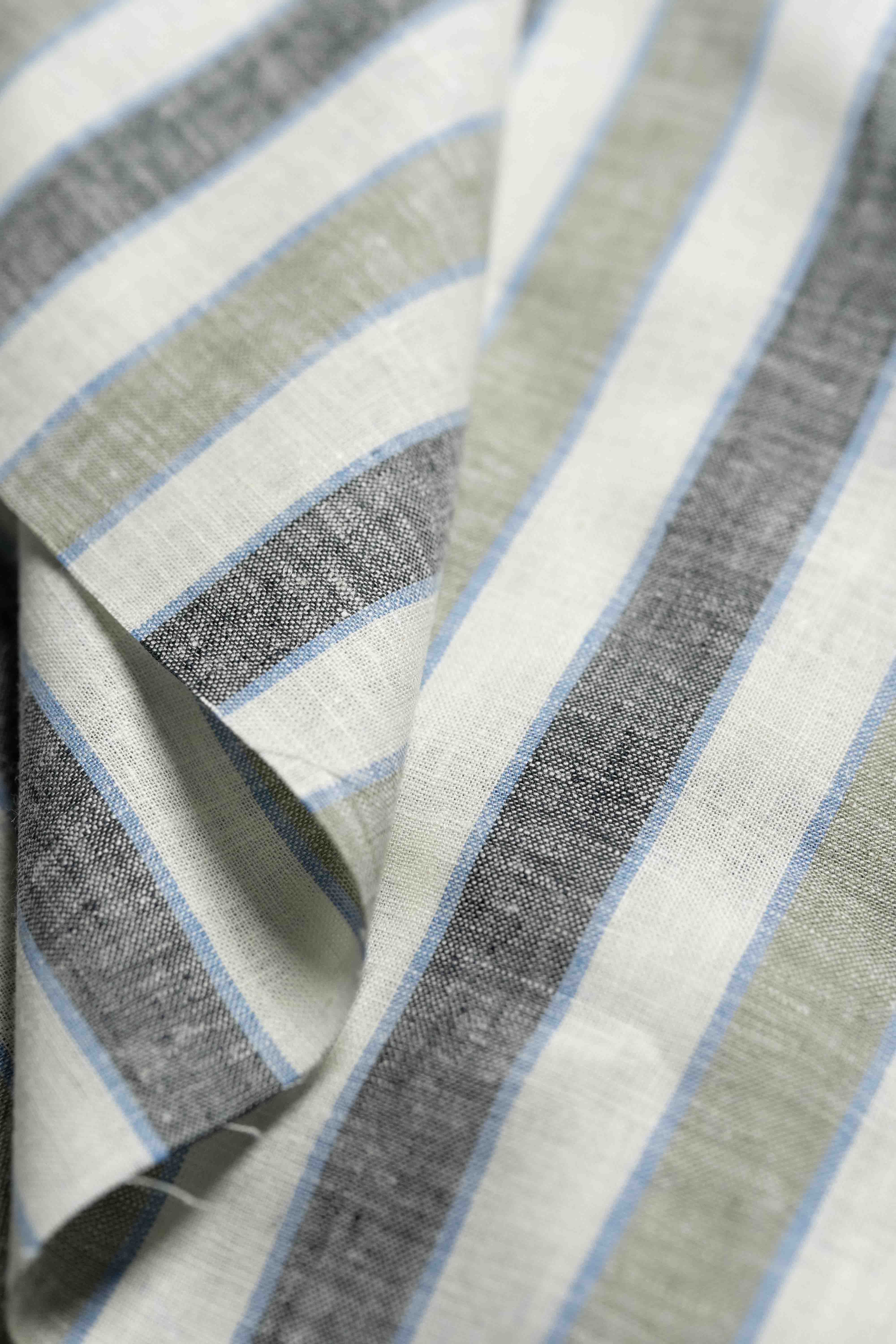 Fancy Stripe Linen Shirt Fabric
