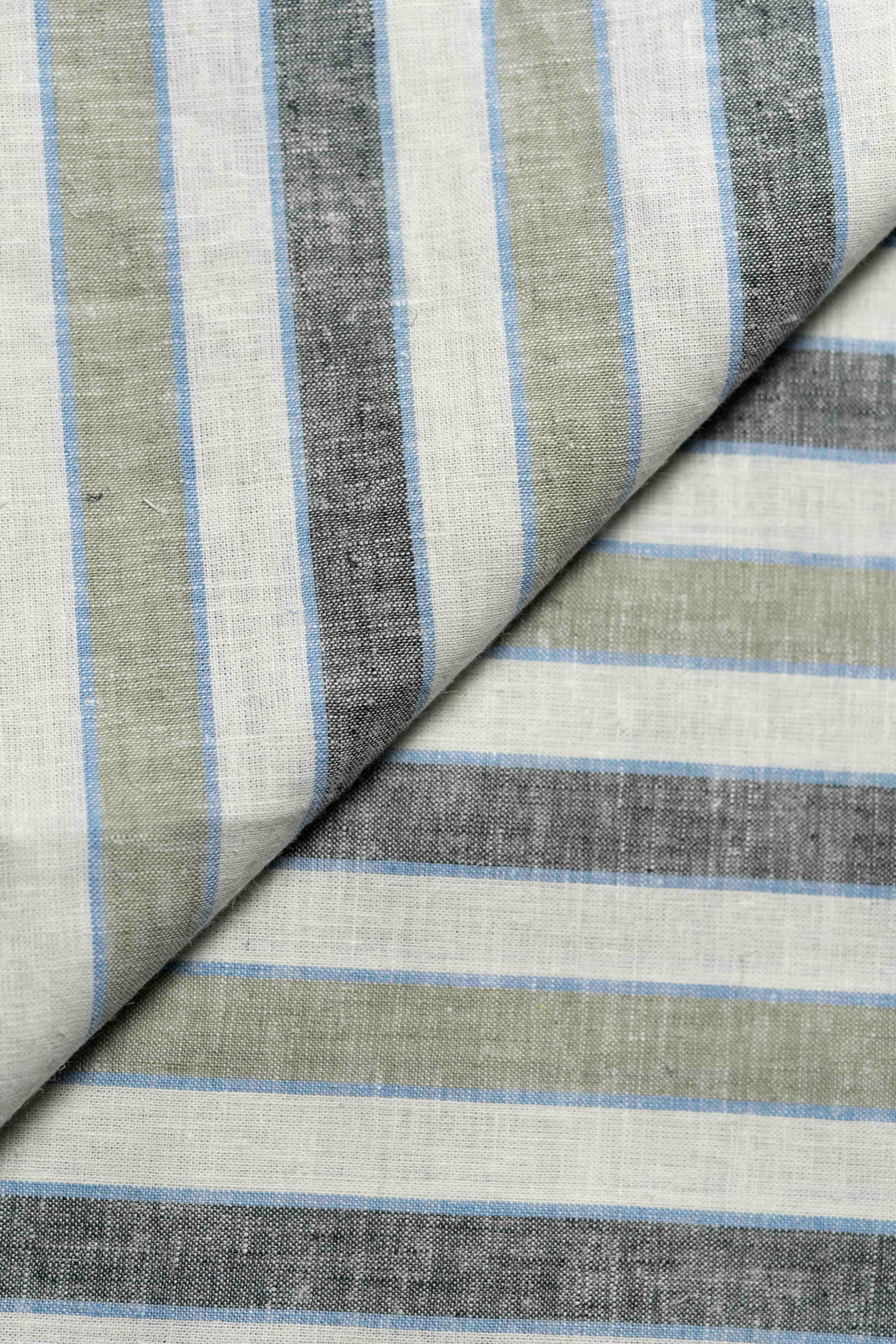 Fancy Stripe Linen Shirt Fabric