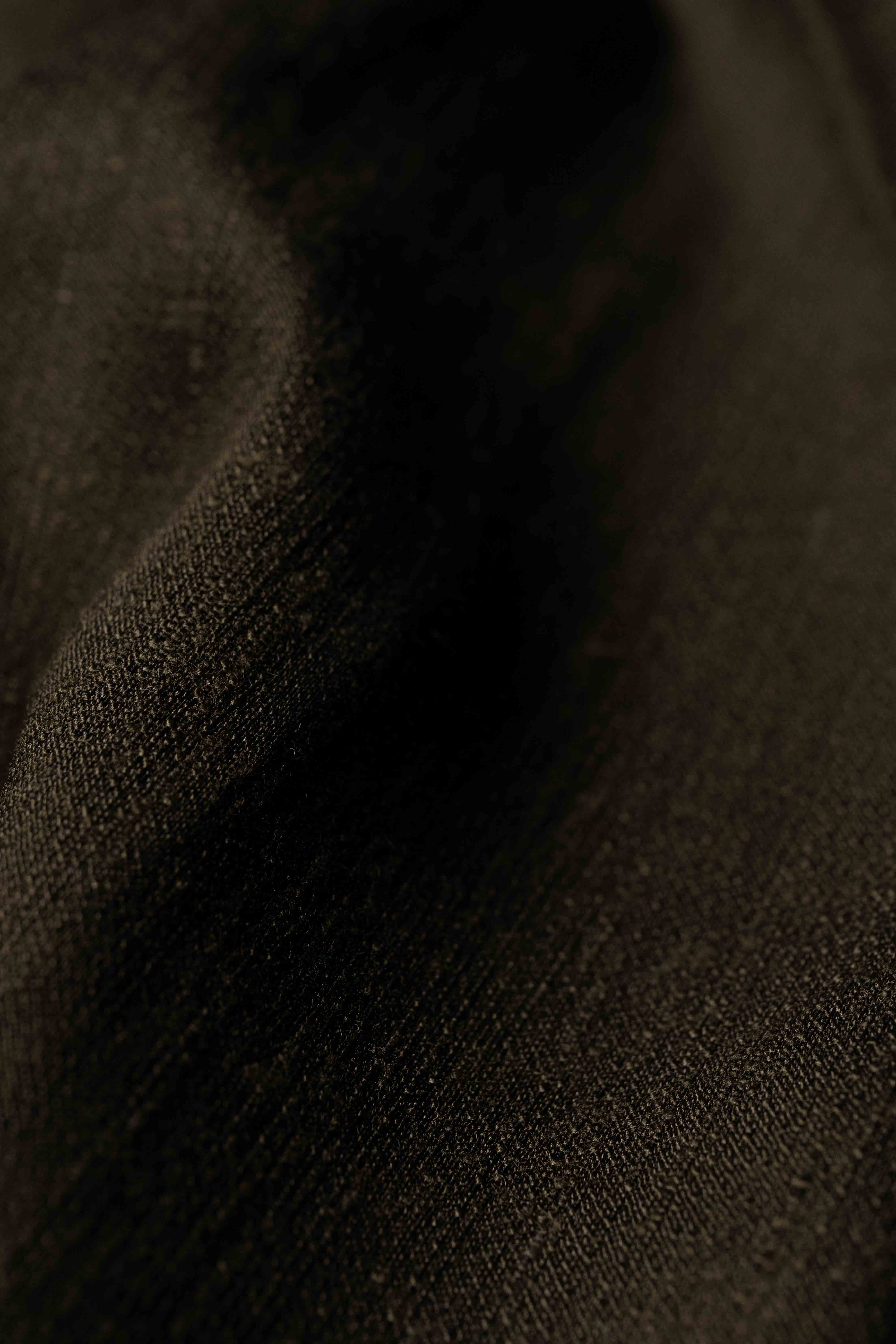 Italy Brown Silk Linen Suit Fabric