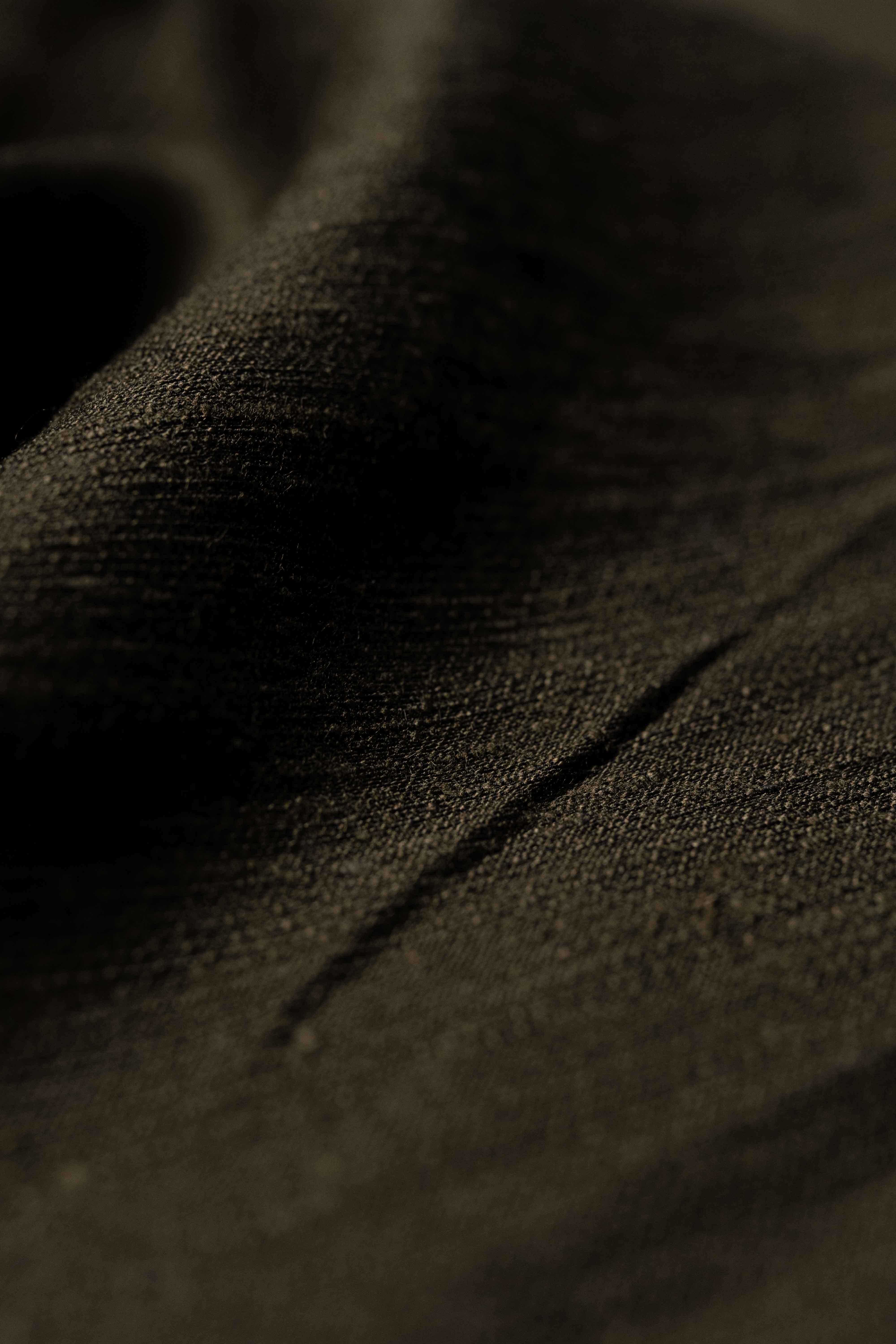 Italy Brown Silk Linen Suit Fabric