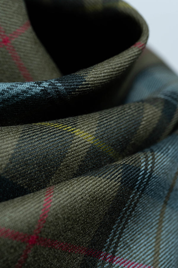 Fancy Check Wool Jacket Fabric (V23278) -1.8m