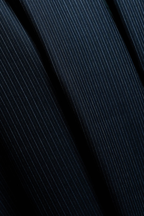 Scabal Midnight Blue Super 120's Mixed Rare Fibers Suit Fabric (V23376) -2.75m