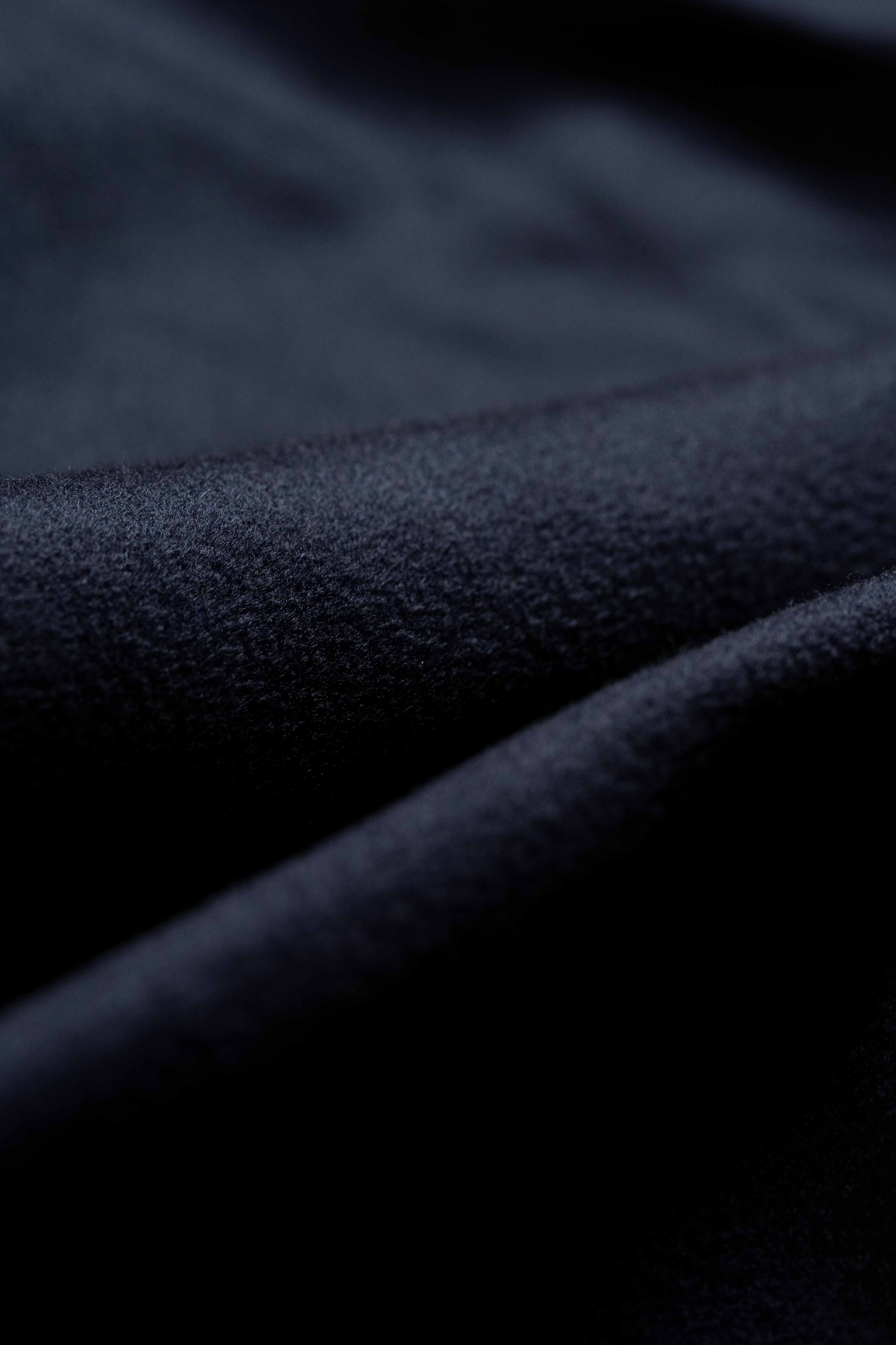Colombo Navy Pure Cashmere Coat Fabric (CS-001) -3.3m - Yoo's Club