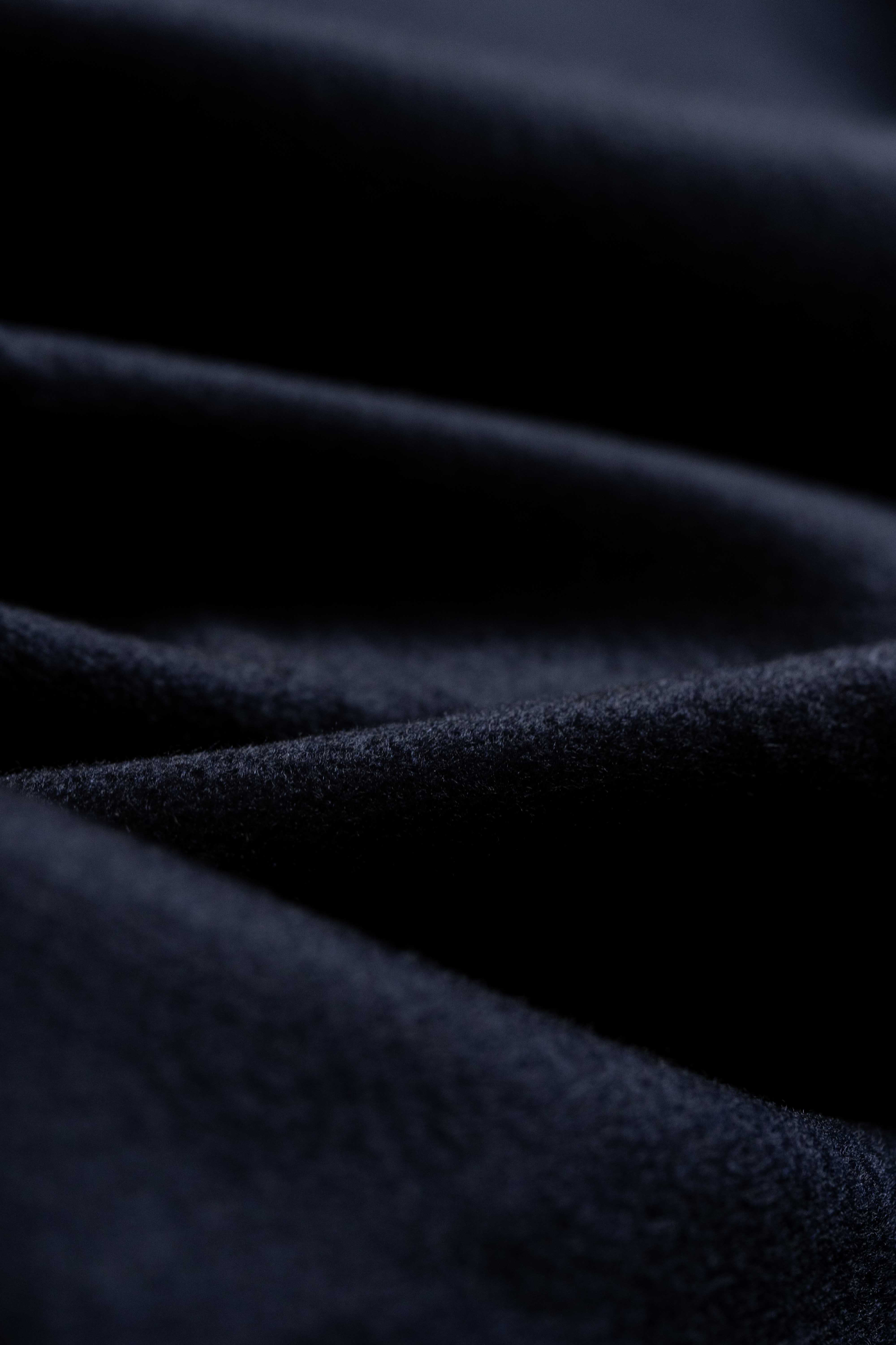 Colombo Navy Pure Cashmere Coat Fabric (CS-001) -3.3m - Yoo's Club