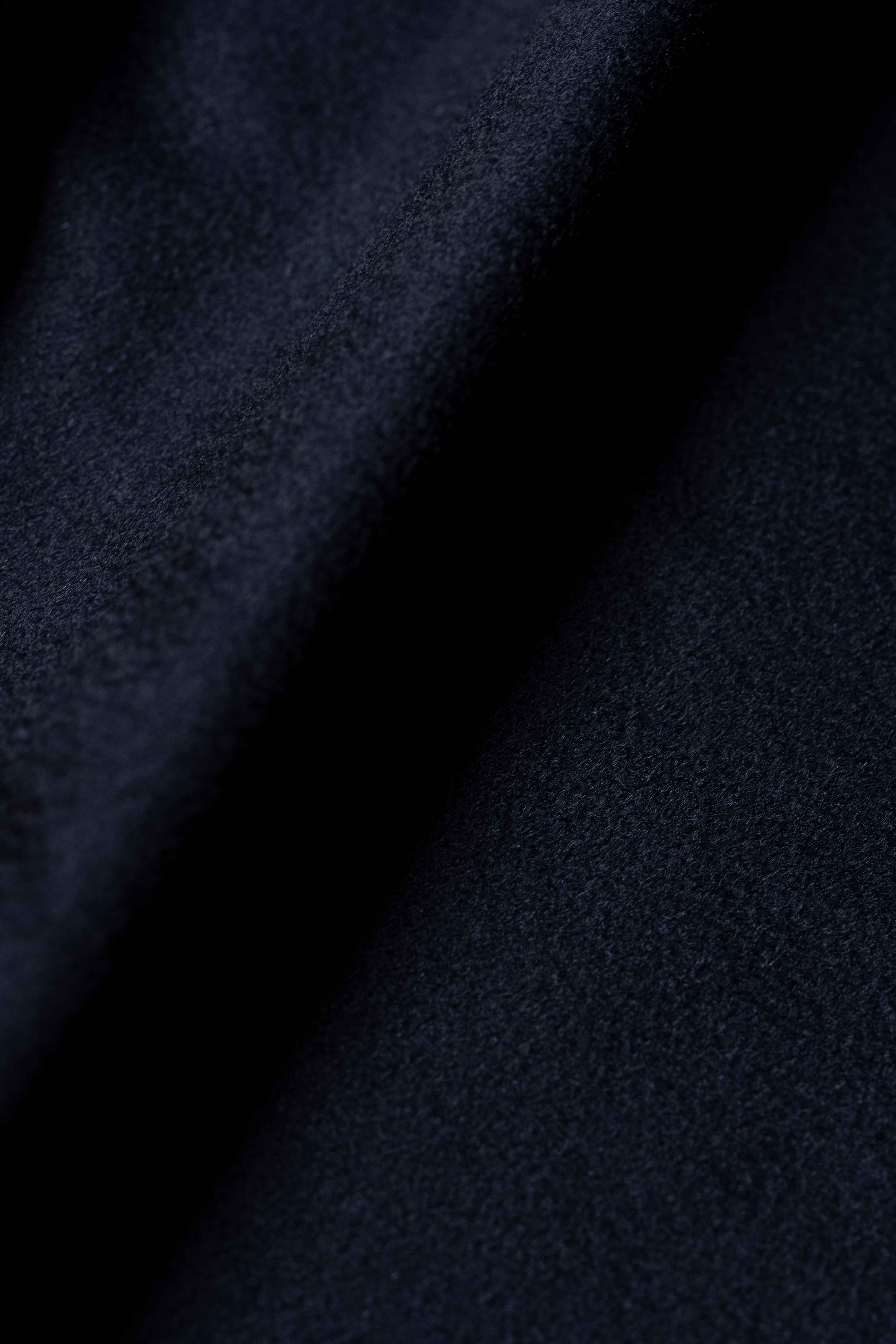 Colombo Navy Pure Cashmere Coat Fabric (CS-001) -3.3m - Yoo's Club