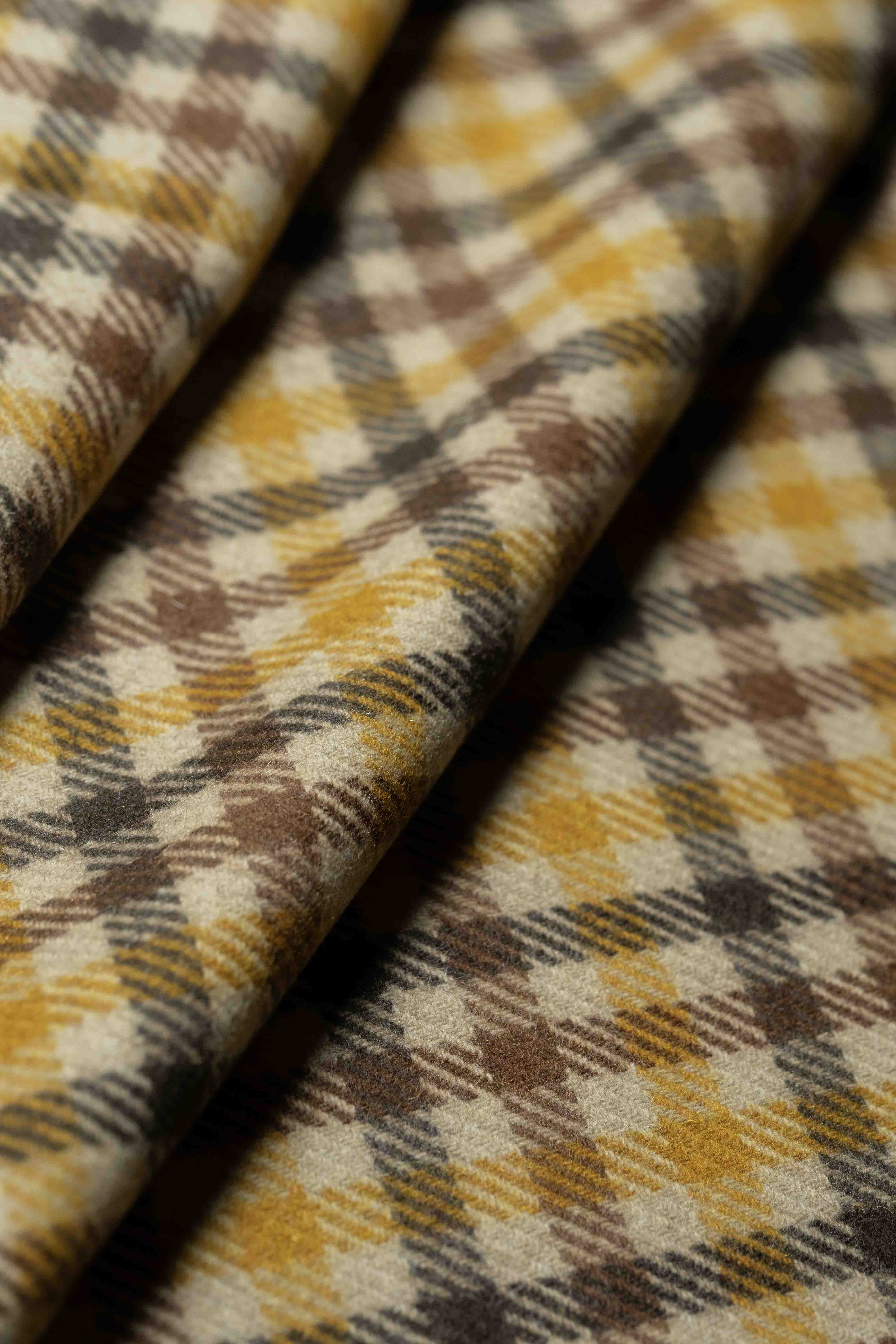 Fancy Check Wool Suit Jacket Fabric (CS-002) -2m - Yoo's Club