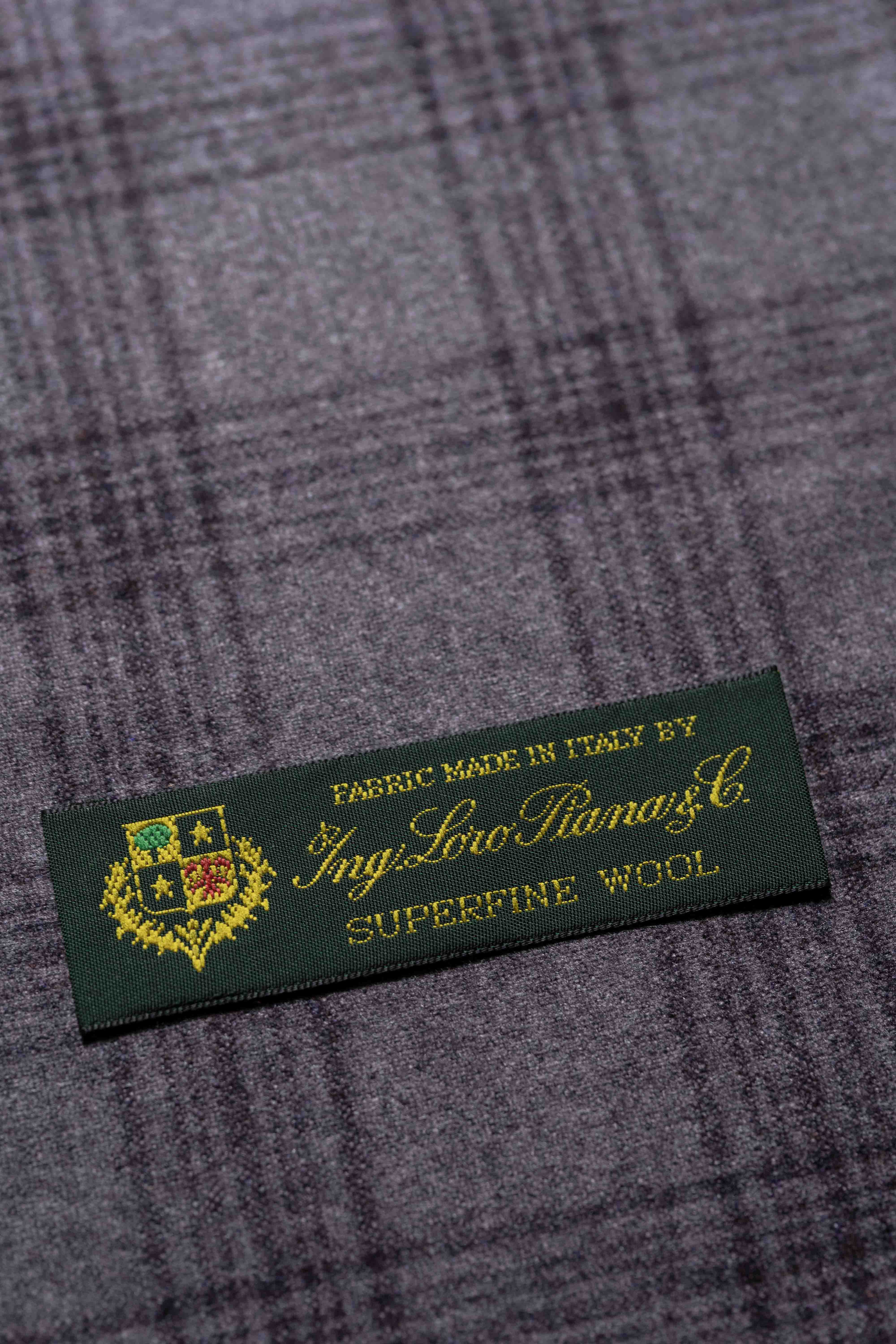 Loro Piana Flannel Wool Suit Jacket Fabric (CS-003) -1.85m - Yoo's Club