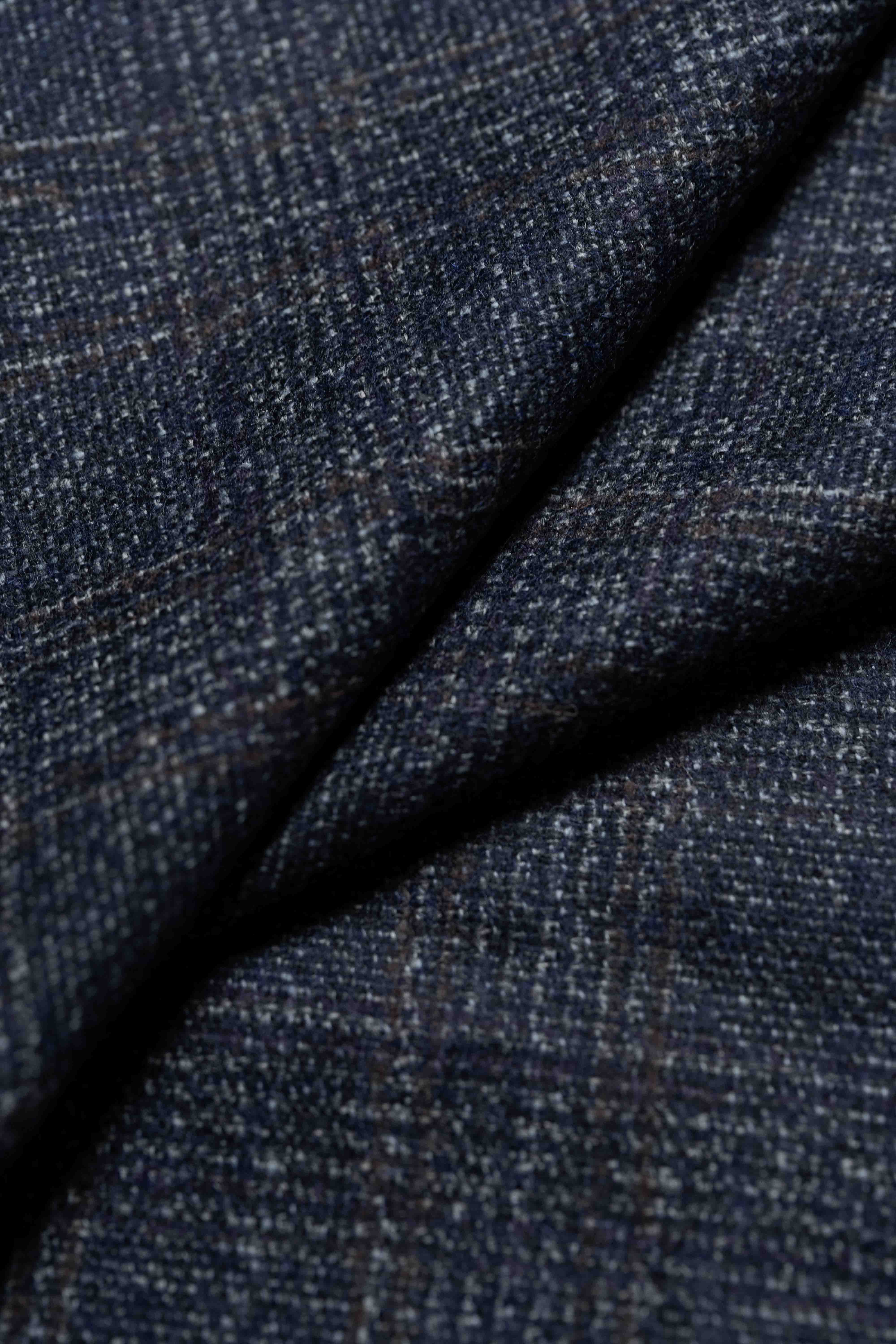 Loro Piana Check Wool Suit Jacket Fabric (CS-004) -3m - Yoo's Club