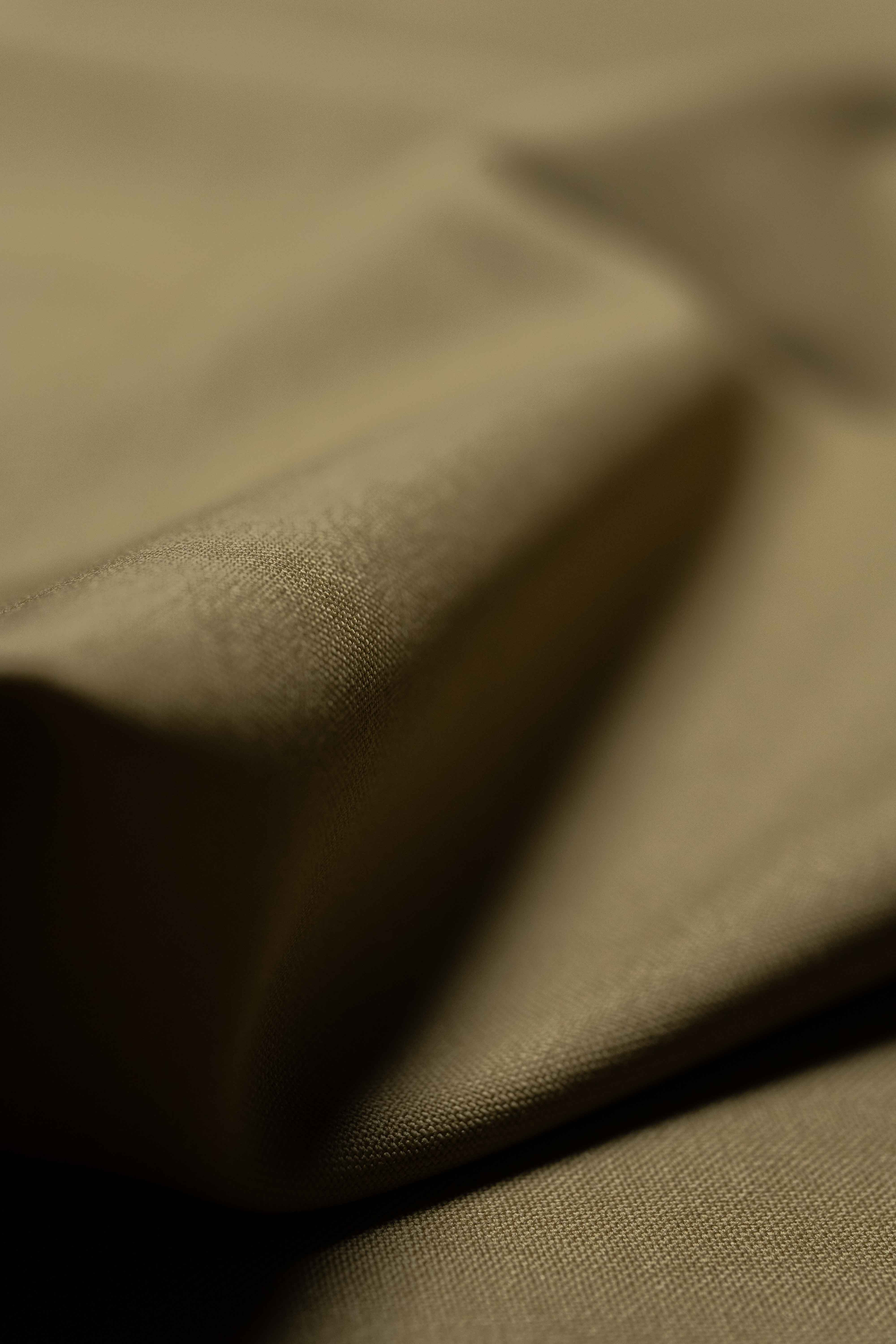 Dugdale Khaki High Twisted Wool  (CS-005) -2m - Yoo's Club