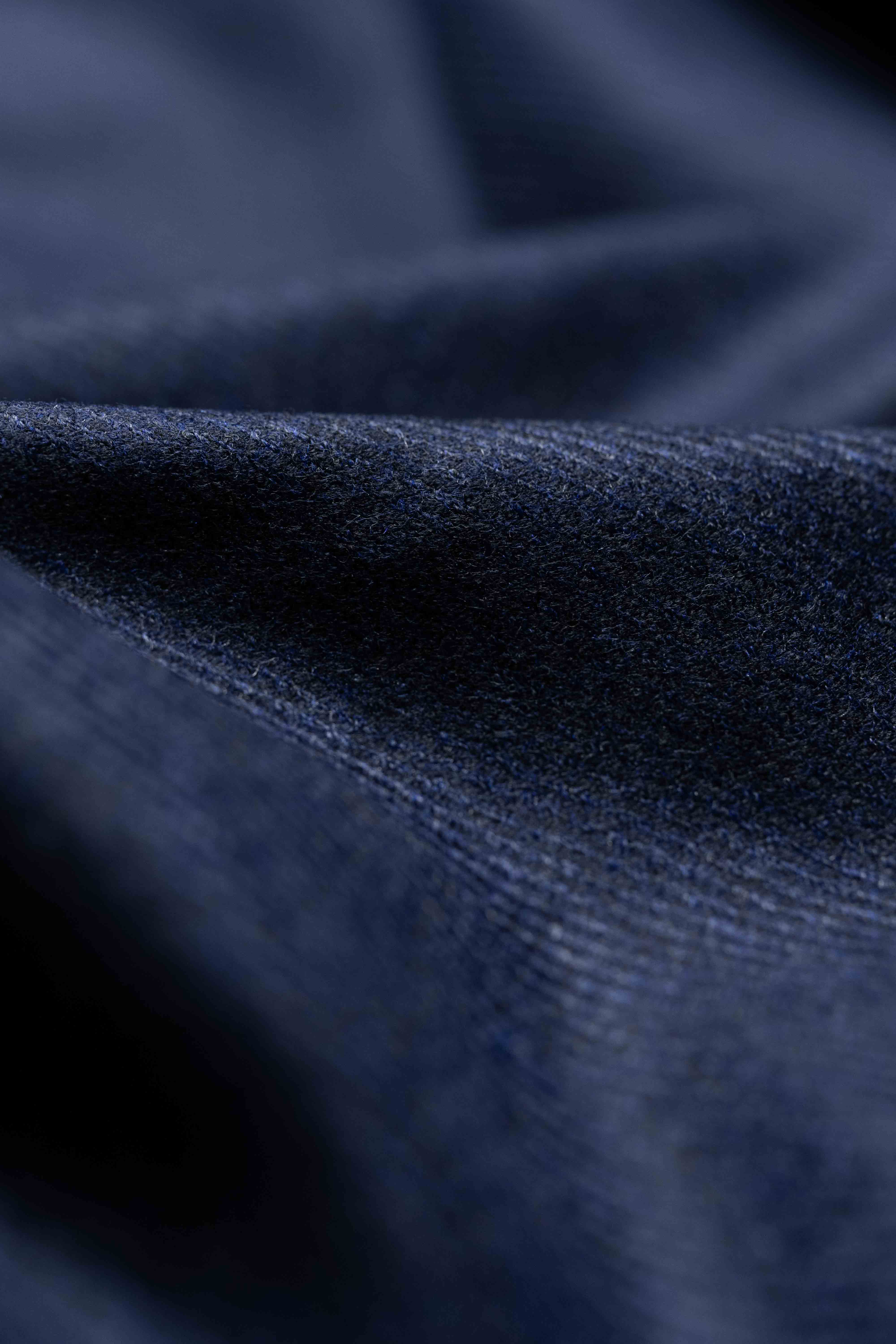 Loro Piana Navy Cashmere Wool Suit Jacket Fabric (N685024) -1.8m - Yoo's Club