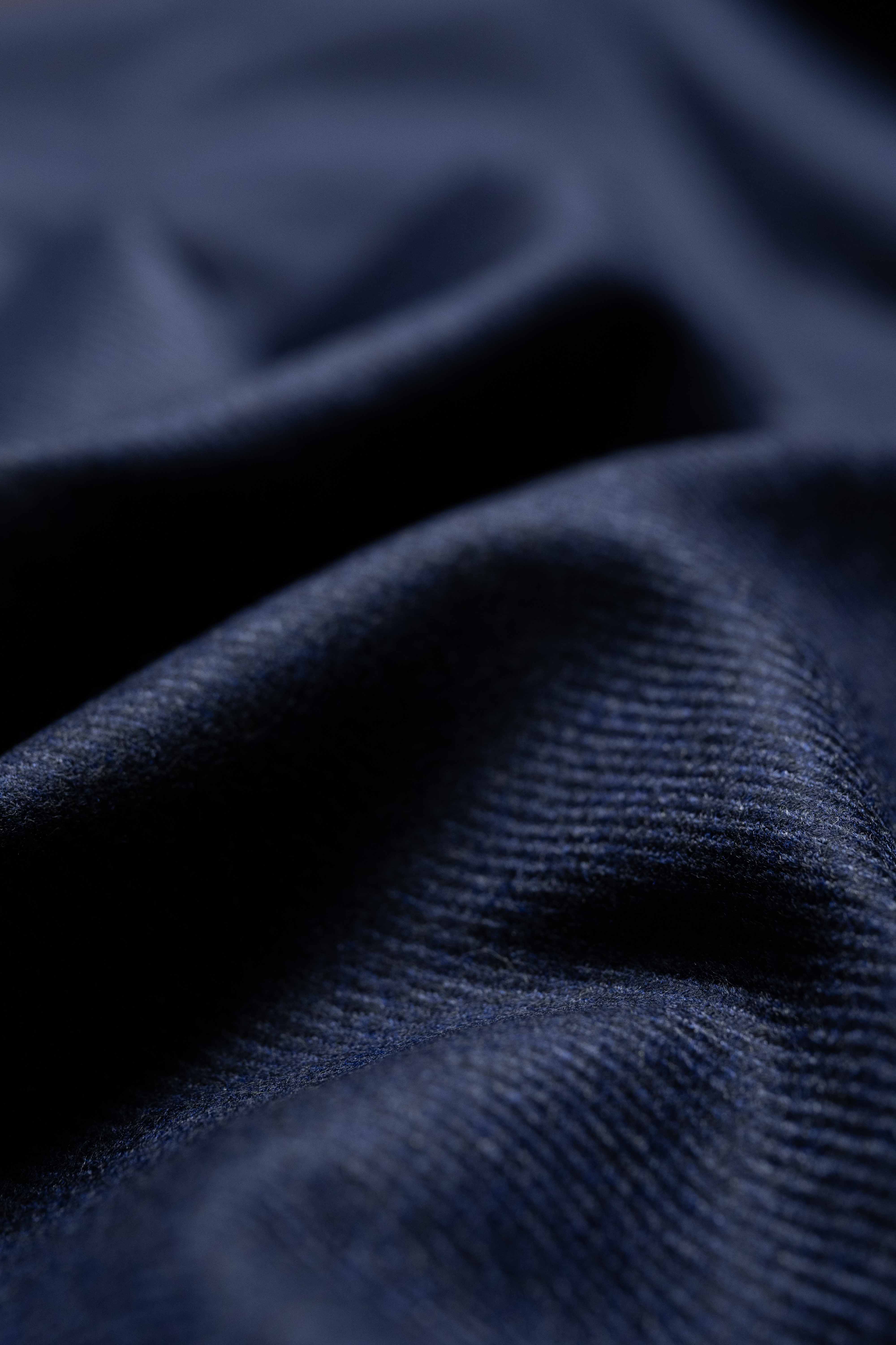 Loro Piana Navy Cashmere Wool Suit Jacket Fabric (N685024) -1.8m - Yoo's Club