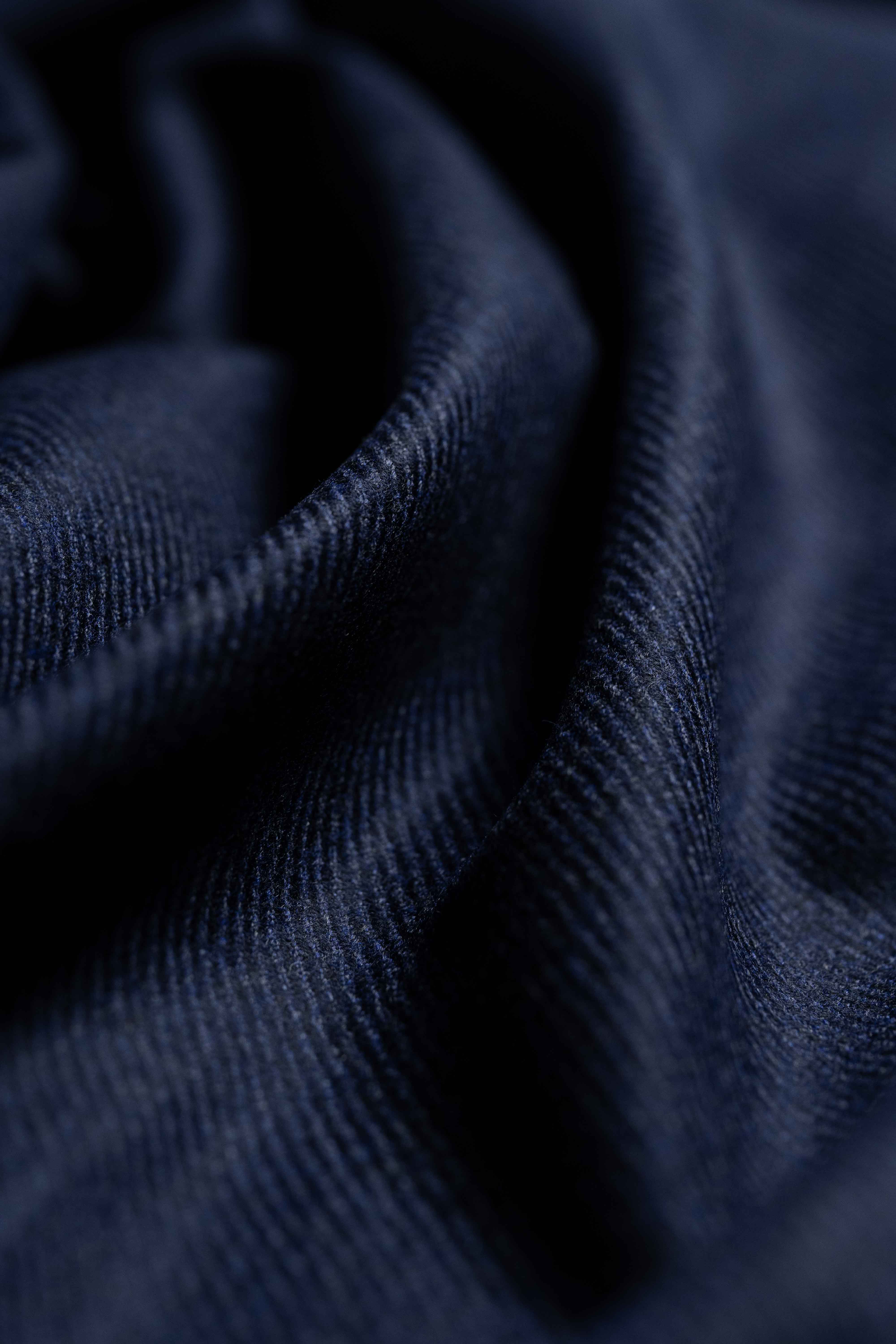 Loro Piana Navy Cashmere Wool Suit Jacket Fabric (N685024) -1.8m - Yoo's Club