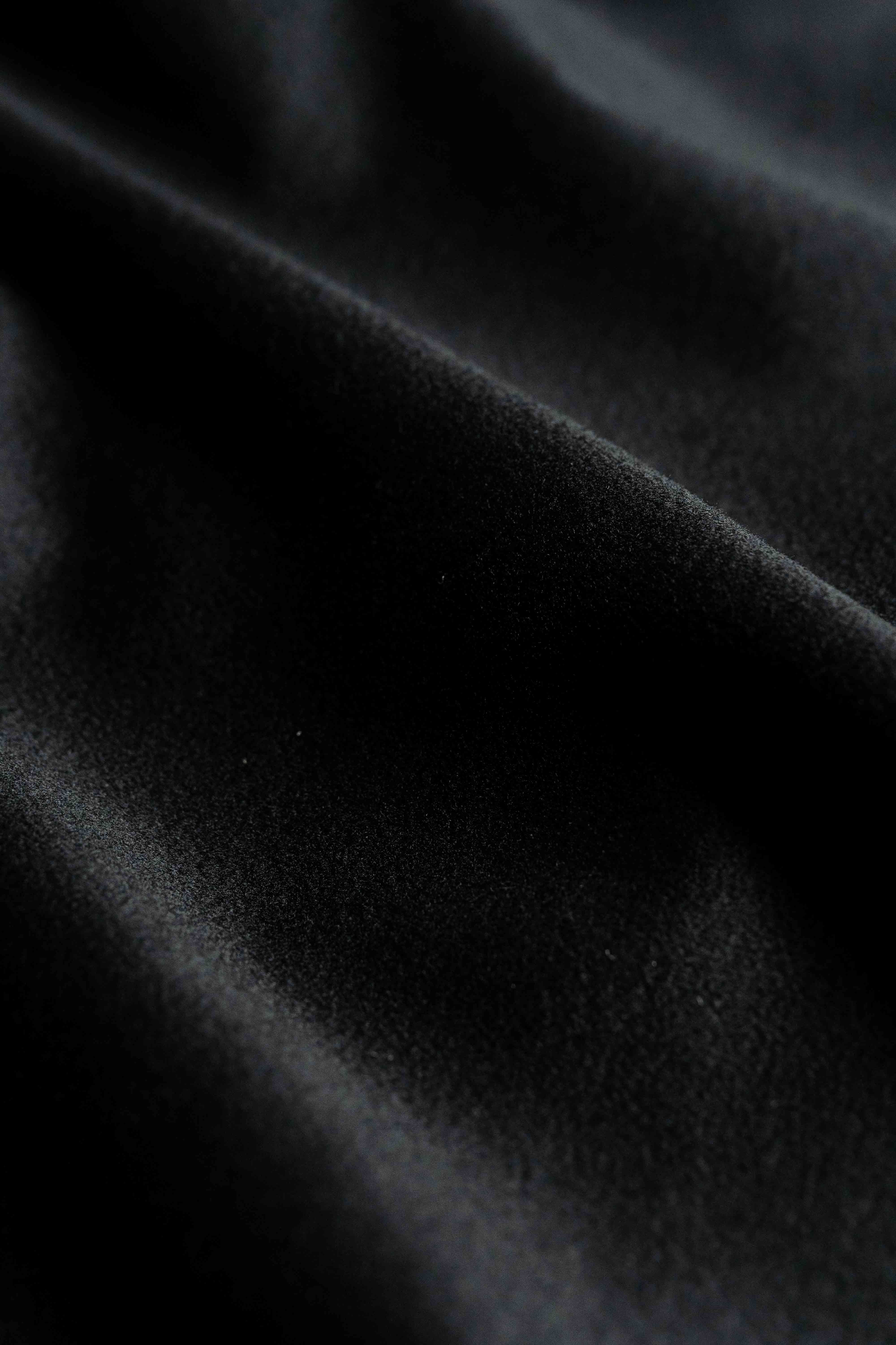 Luxury Black Pure Cashmere Coat Fabric produced by Loro Luxury Black Pure Cashmere Coat Fabric produced by Loro