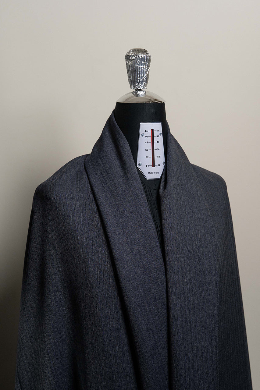 Herringbone Tasmanian Super 110's Cashmere Mink Suit Fabric (V23037) -3.1m - Yoo's Club