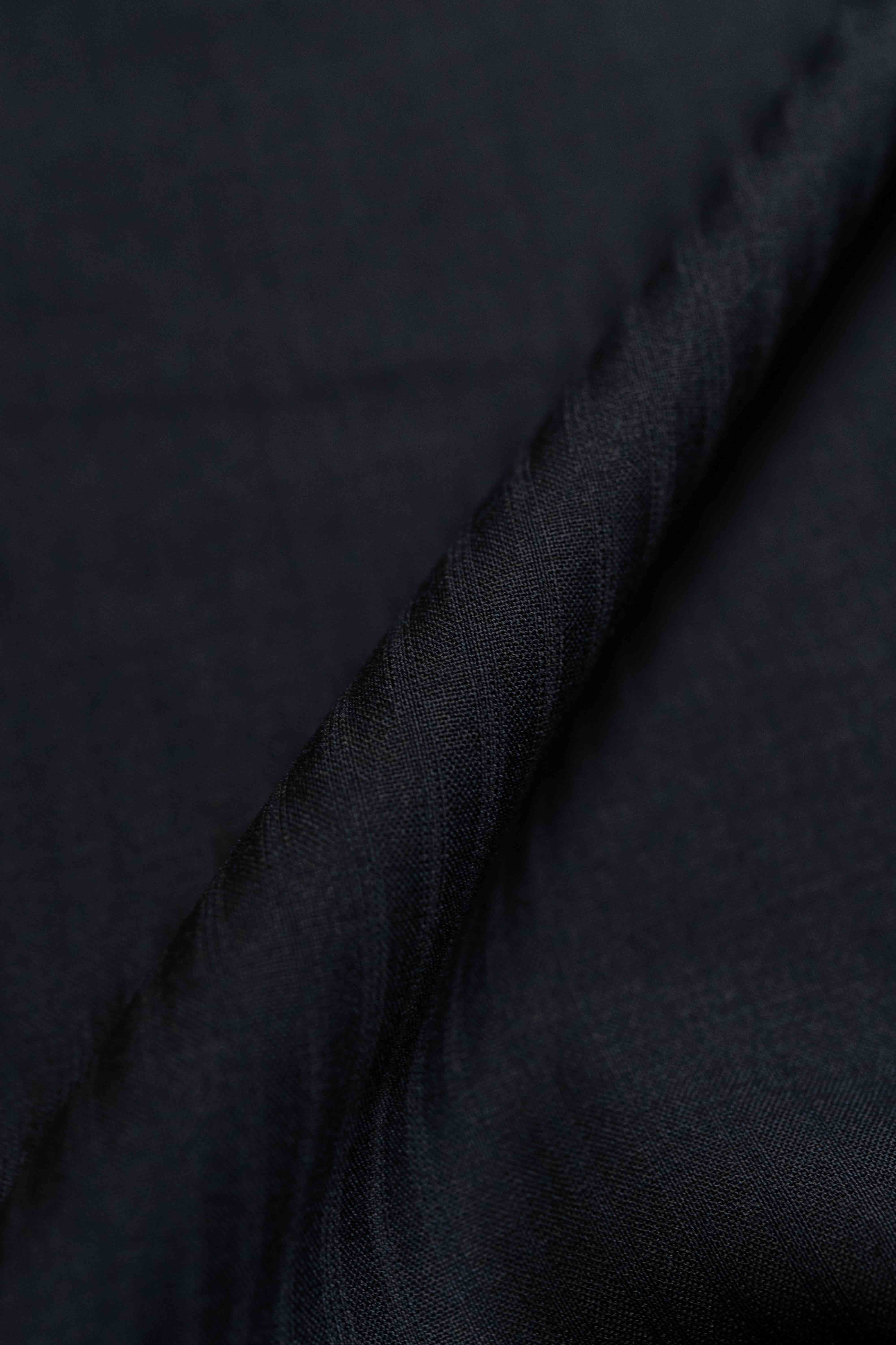 Lassiere Mills Midnight Blue Stripe Super 150's & Cashmere Suit Fabric (30474)-3m - Yoo's Club