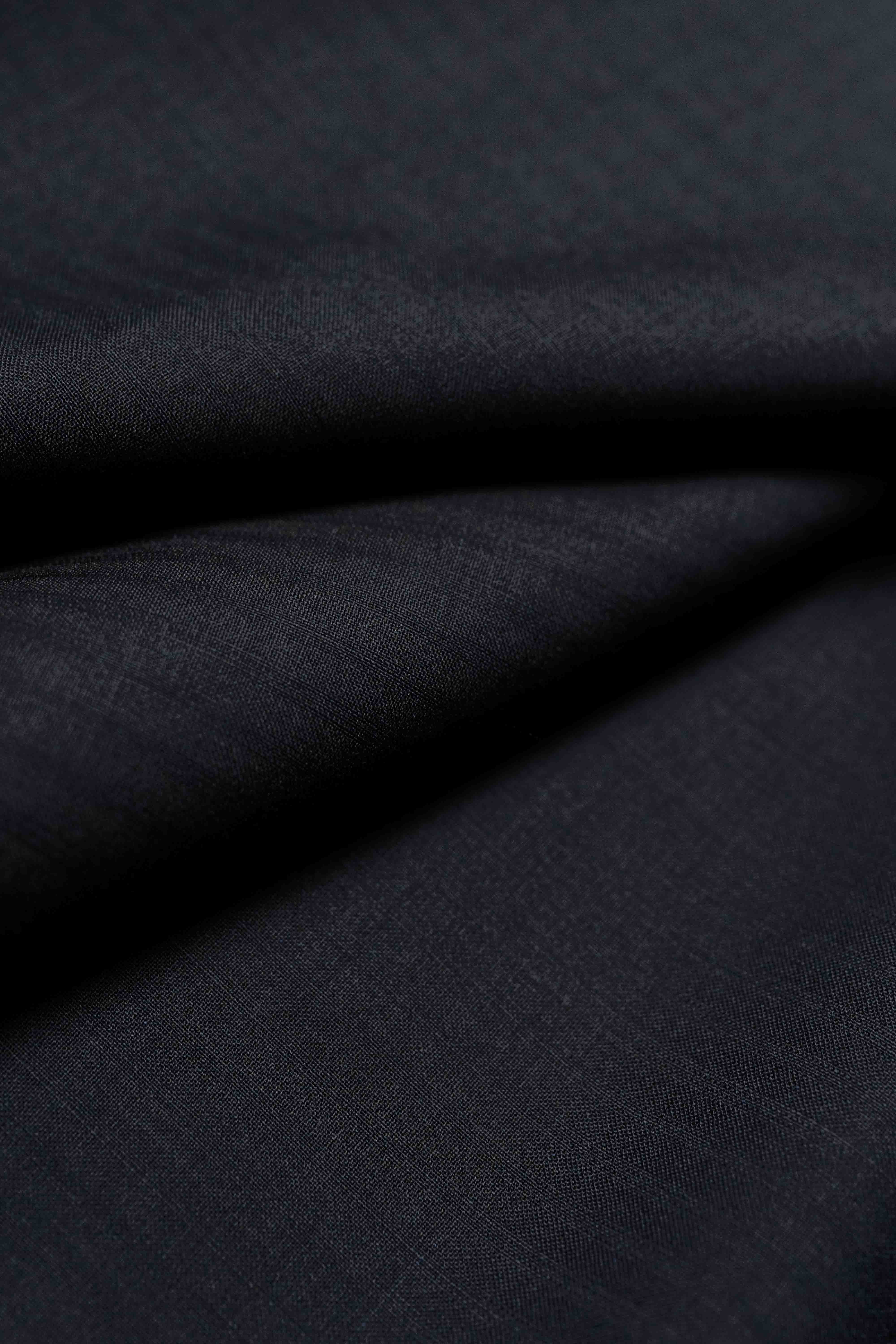 Lassiere Mills Midnight Blue Stripe Super 150's & Cashmere Suit Fabric (30474)-3m - Yoo's Club