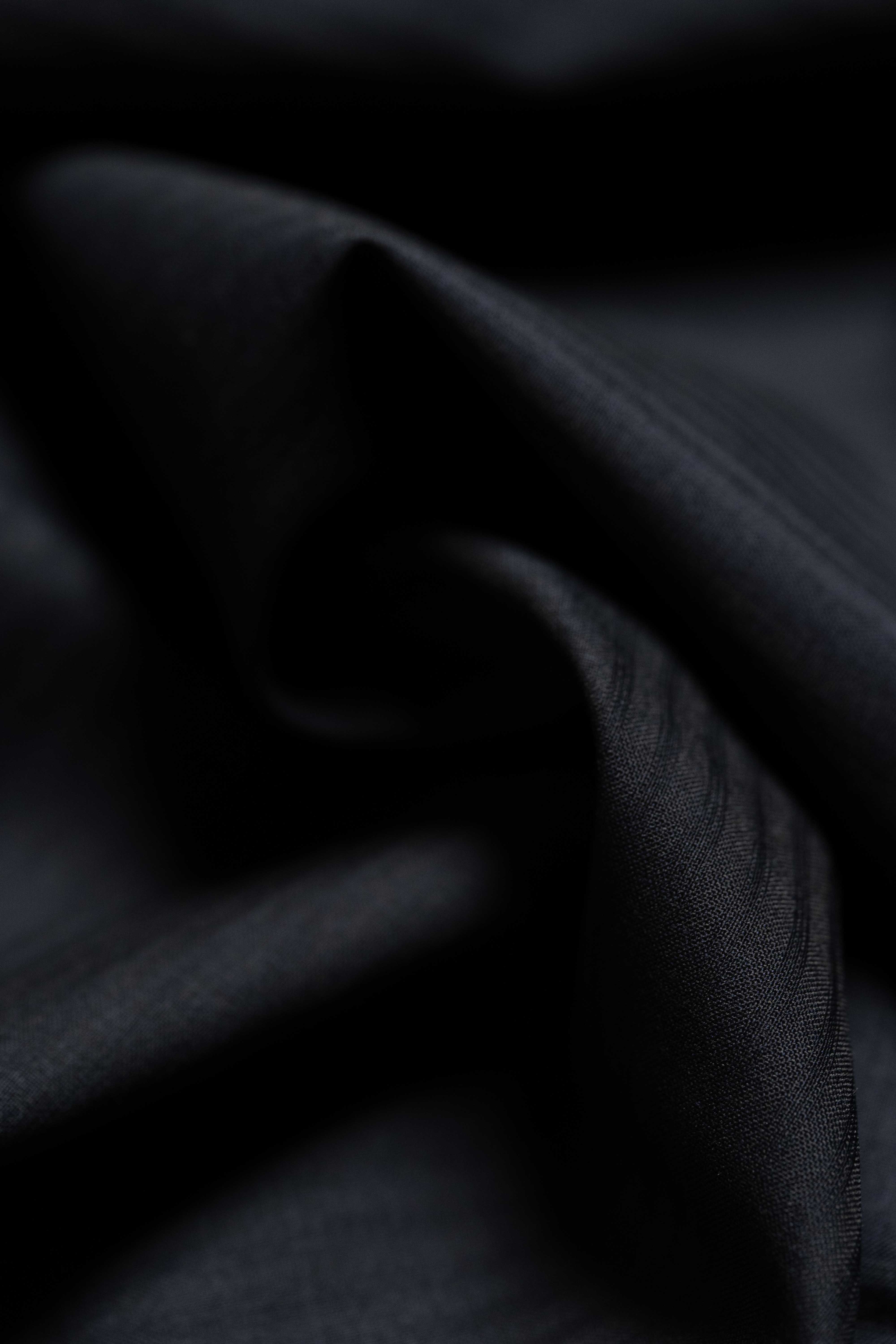 Lassiere Mills Midnight Blue Stripe Super 150's & Cashmere Suit Fabric (30474)-3m - Yoo's Club