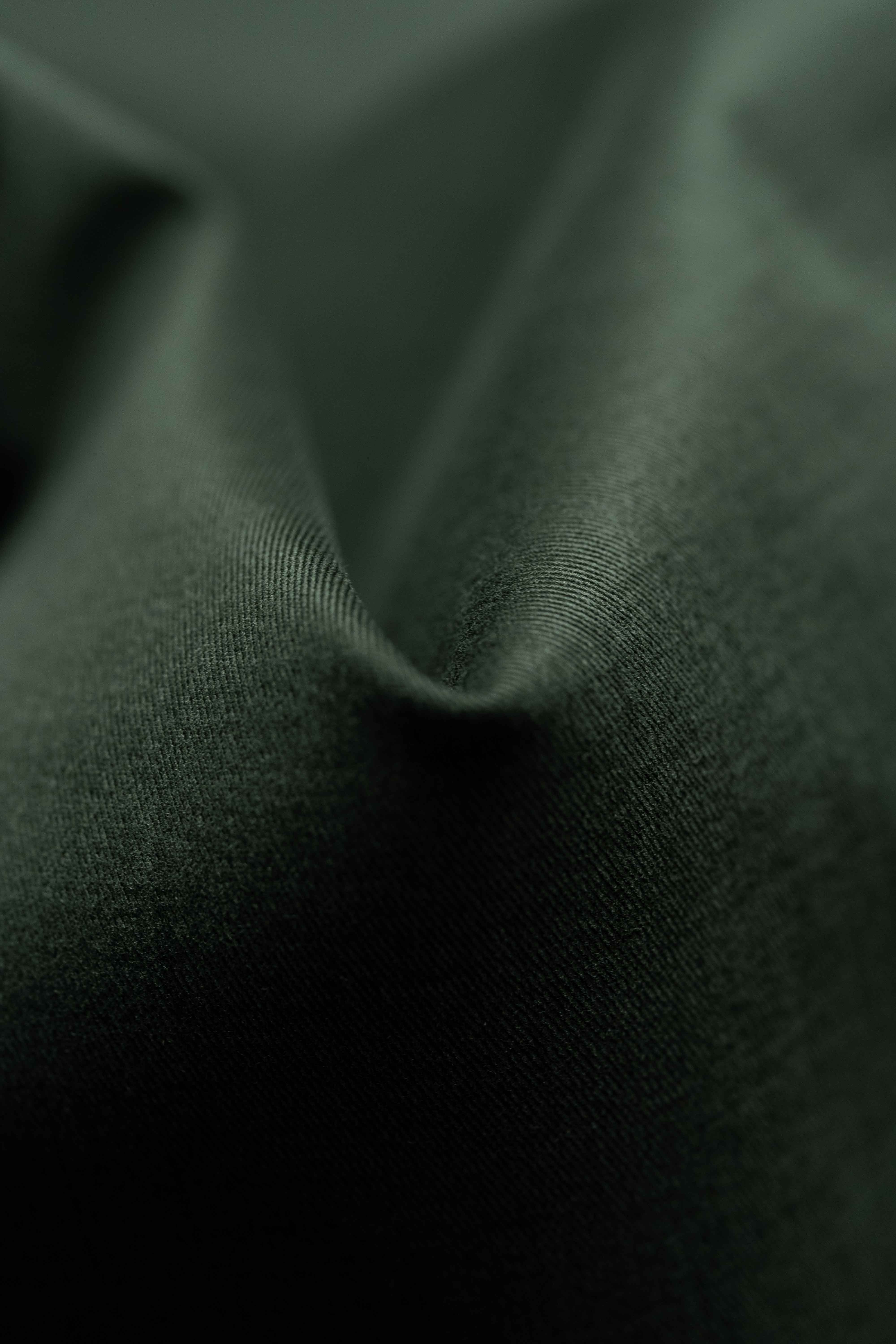 Ariston Green Cotton Trousers Fabric (C154-14)-2.1m - Yoo's Club