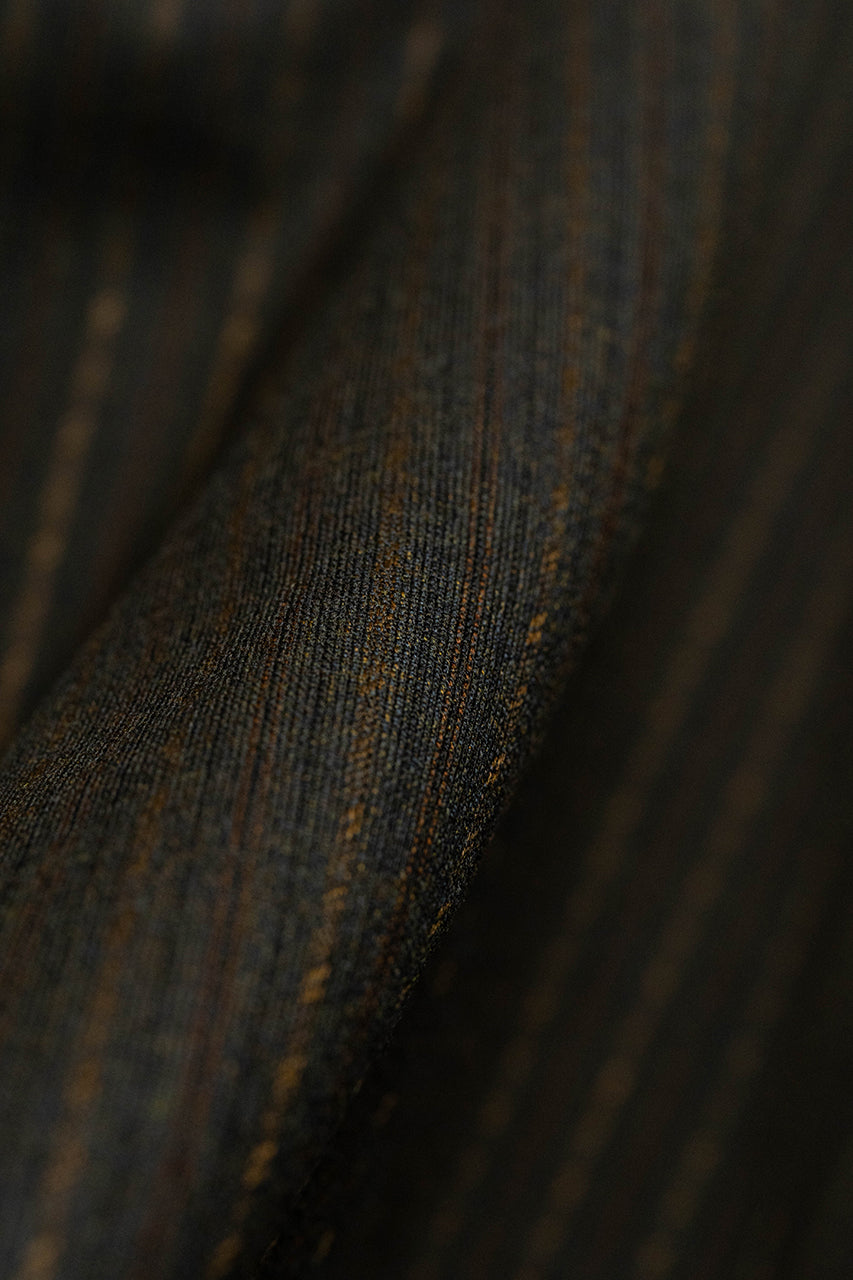 Barclays Woollen Brown Stripe Wool Suit Fabric (V20999) -2.8m - Yoo's Club