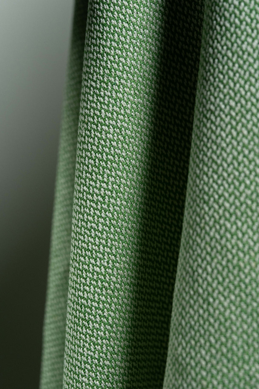 Marling & Evans Green Wool Linen Jacket Fabric (V23652B)-2.4m - Yoo's Club