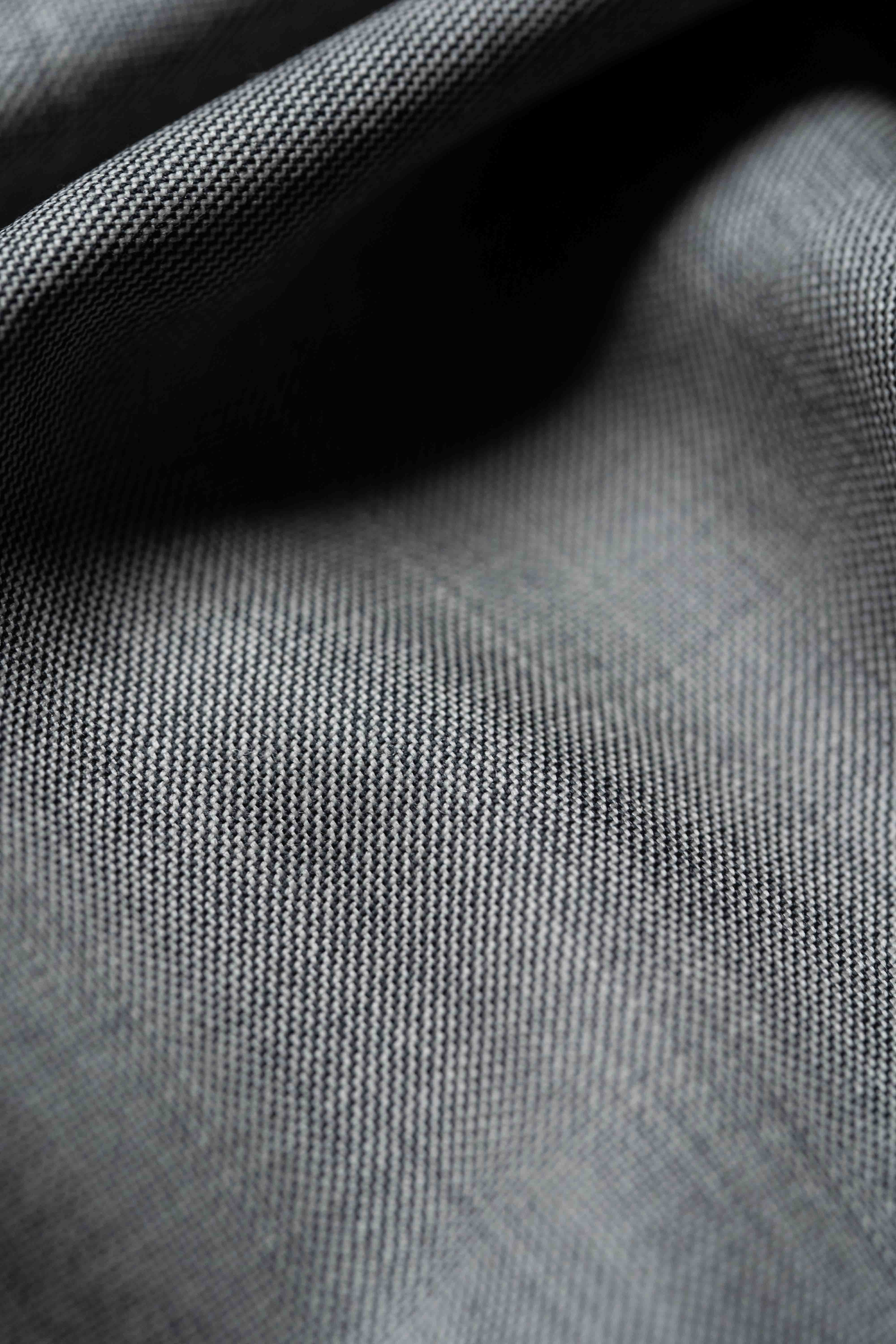 VBC Grey Super 110's Wool Suit Fabric (223740)-2.8m - Yoo's Club