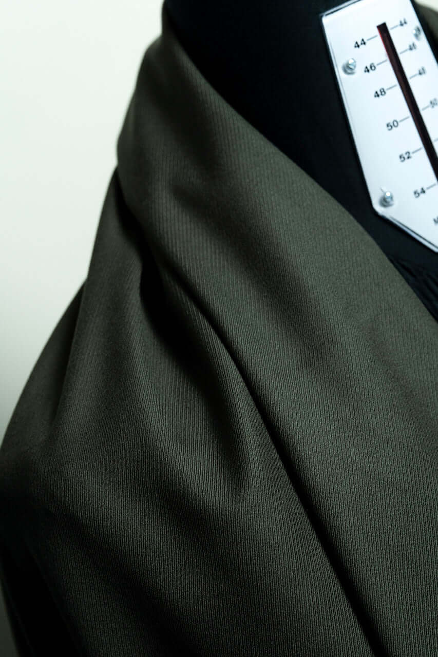 British Dark Green Super 100's Wool Suit Fabric (V23108)- 2m - Yoo's Club