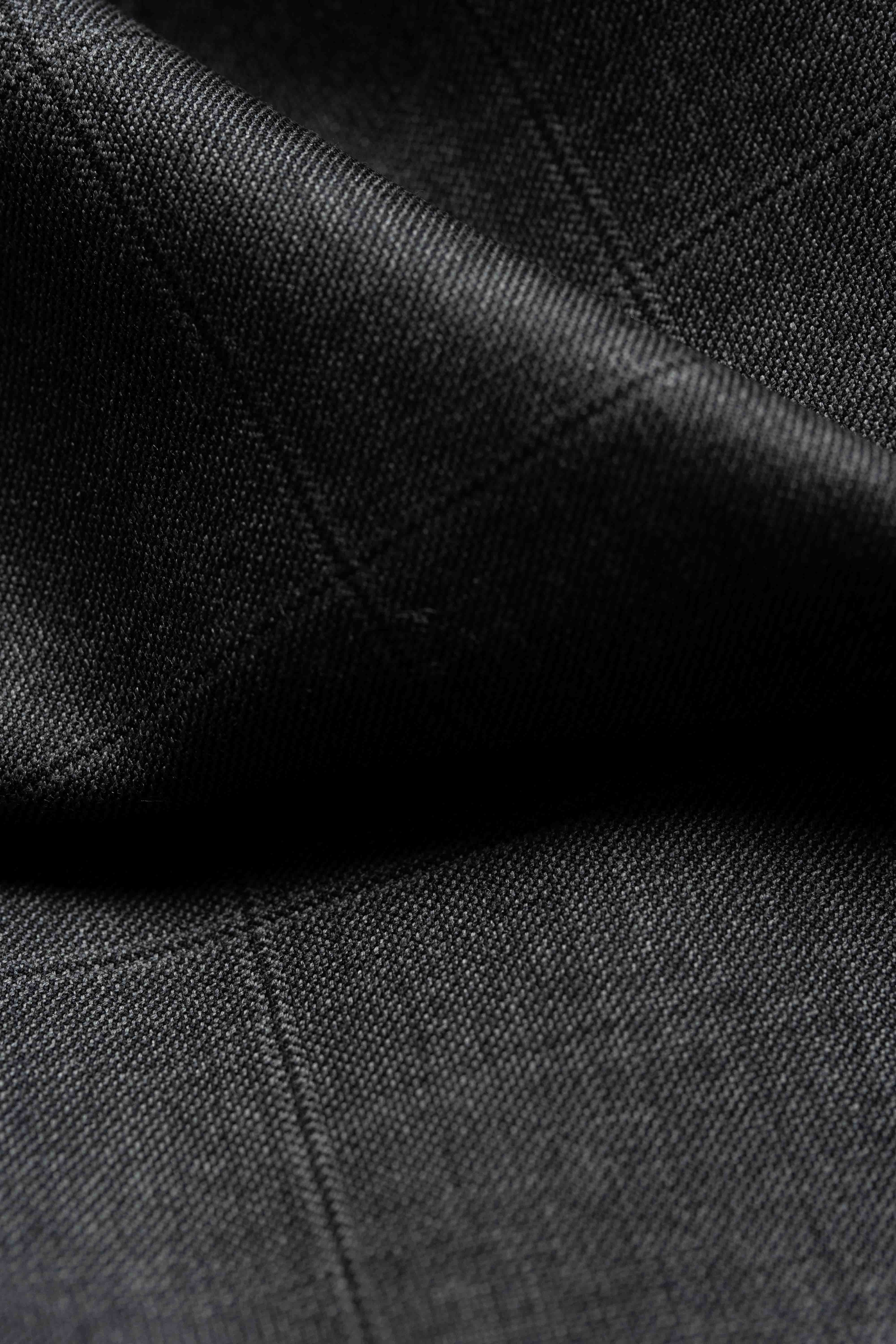 Super 120's Charcoal Check from Huddersfield Cloth (LS3709) - 1.5m - Yoo's Club