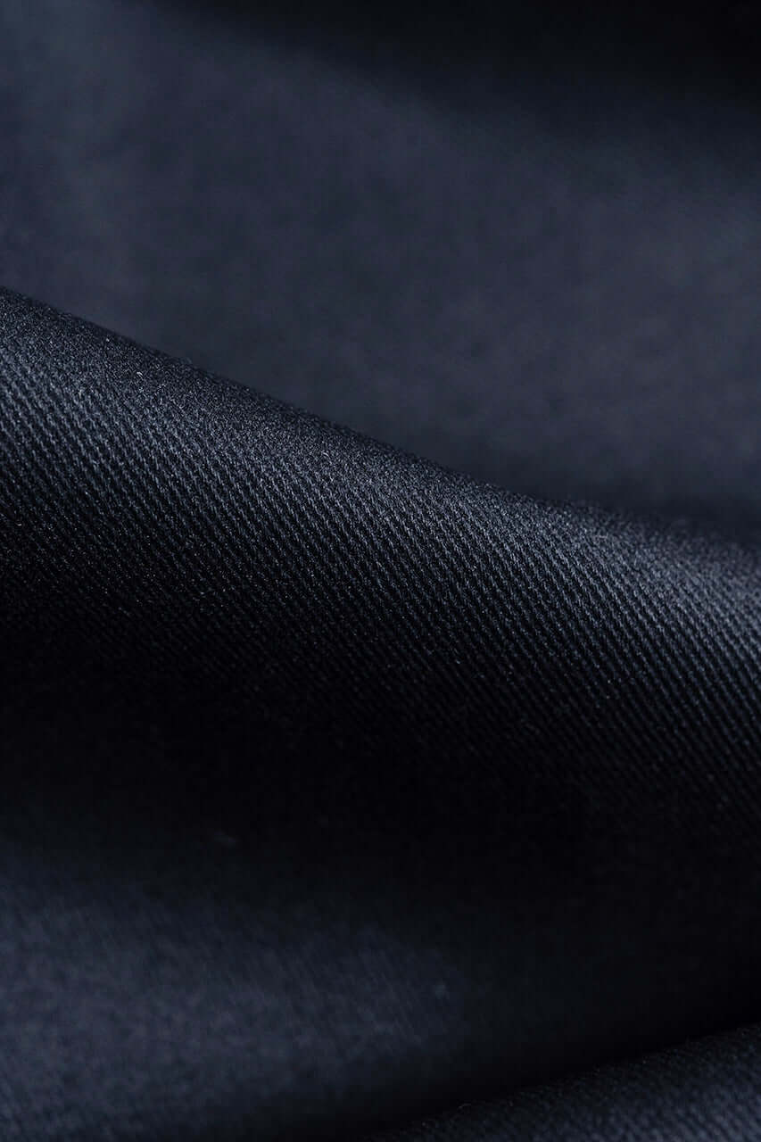 Black Cotton Trousers Fabric- 2m - Yoo's Club