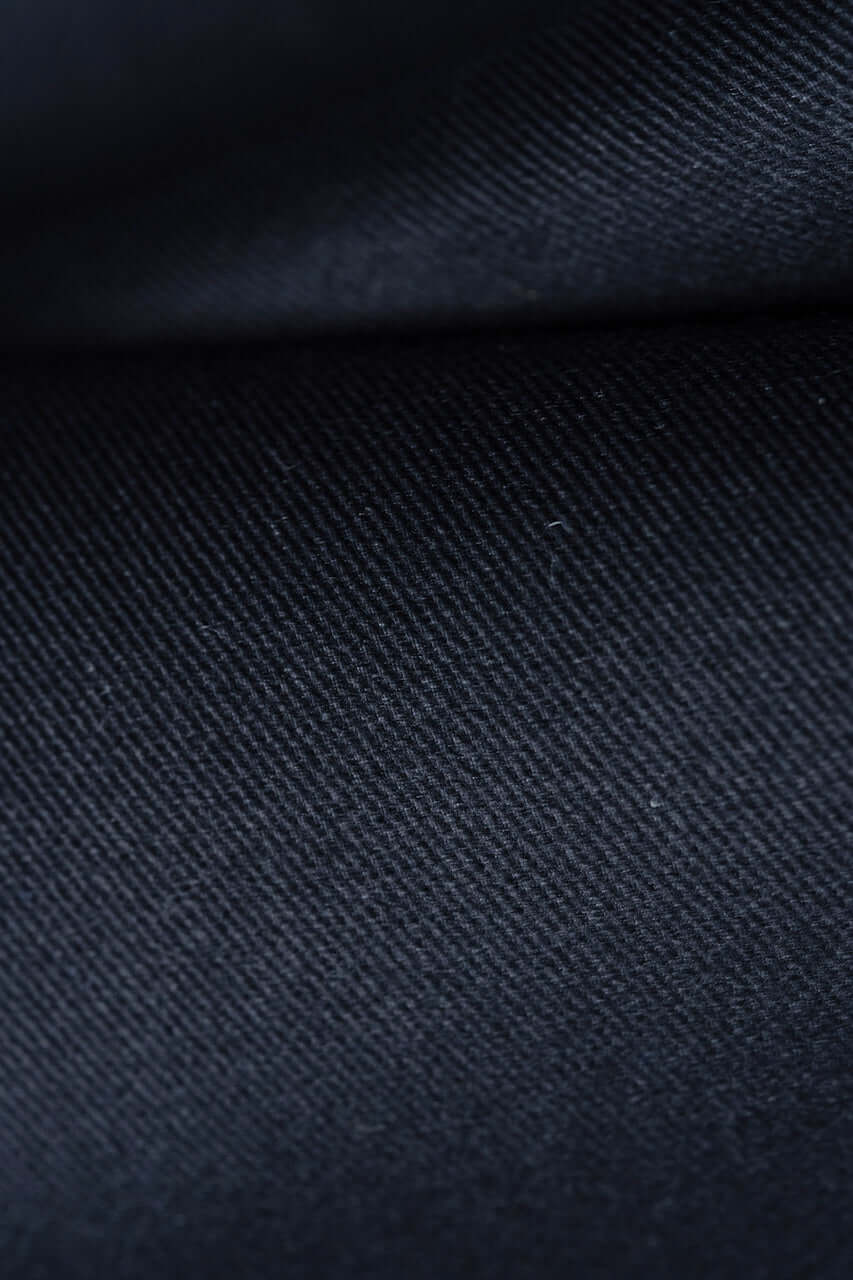 Black Cotton Trousers Fabric- 2m - Yoo's Club