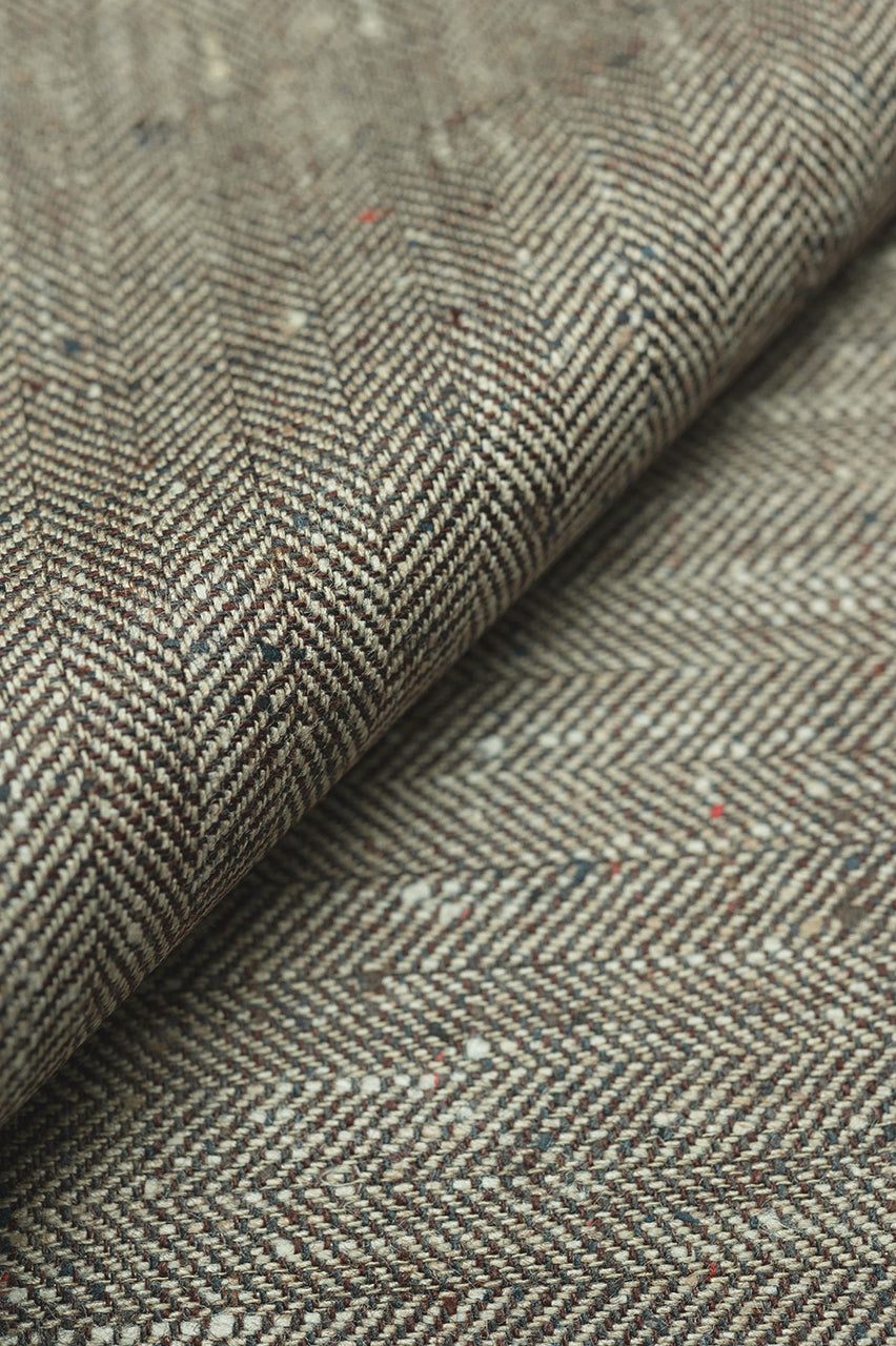 GC50142 E.Thomas Brown Herringbone Jacketing