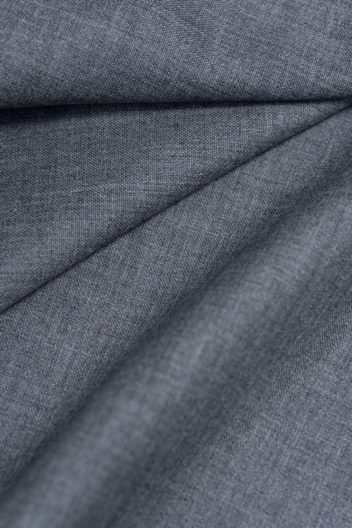 Groves & Lindley Grey Wool Mohair Suiting (M3-550/22) - Yoo's Club
