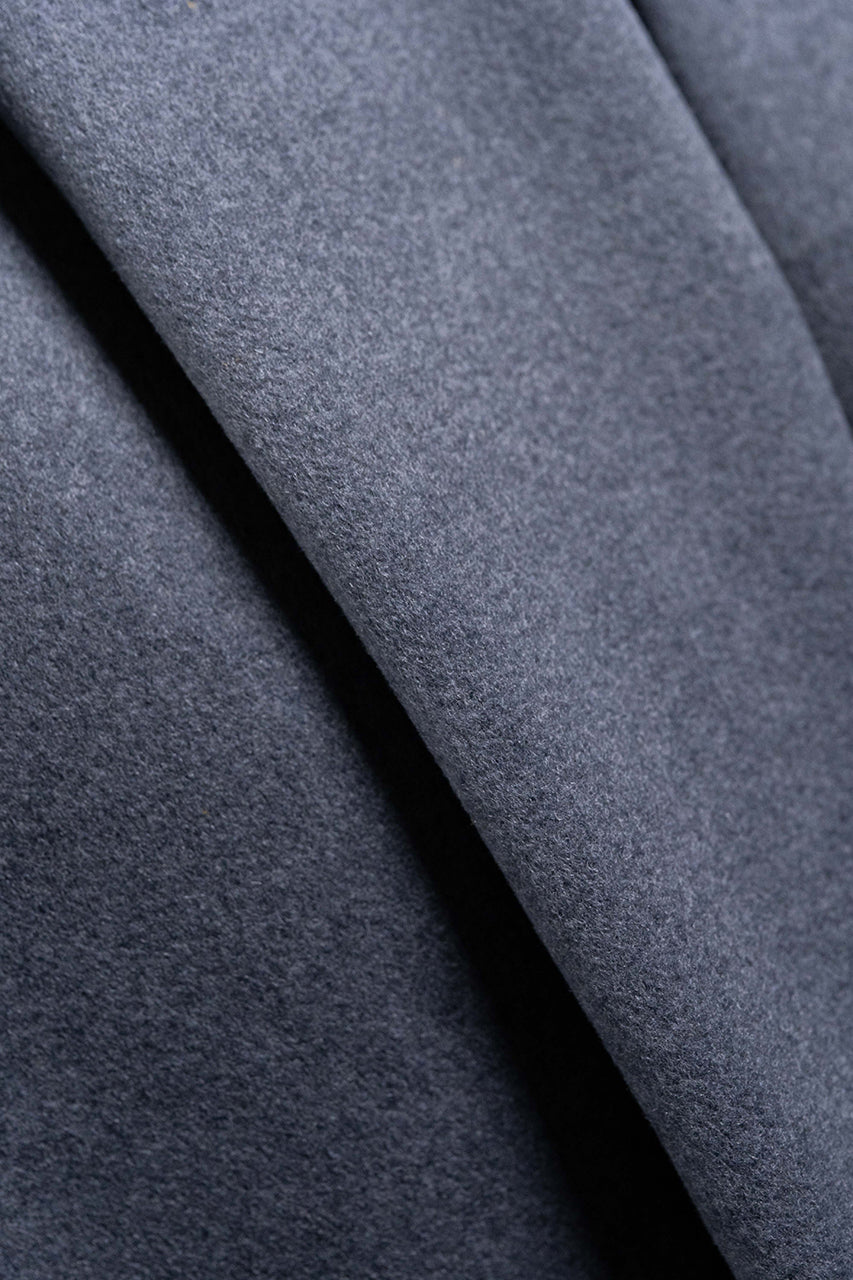 Heavy Weight Wool Fabric in Grey -1.8 Meters - Yoo's Club