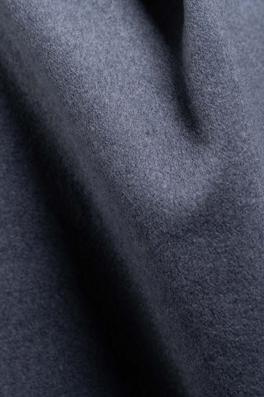 Heavy Weight Wool Fabric in Grey -1.8 Meters - Yoo's Club