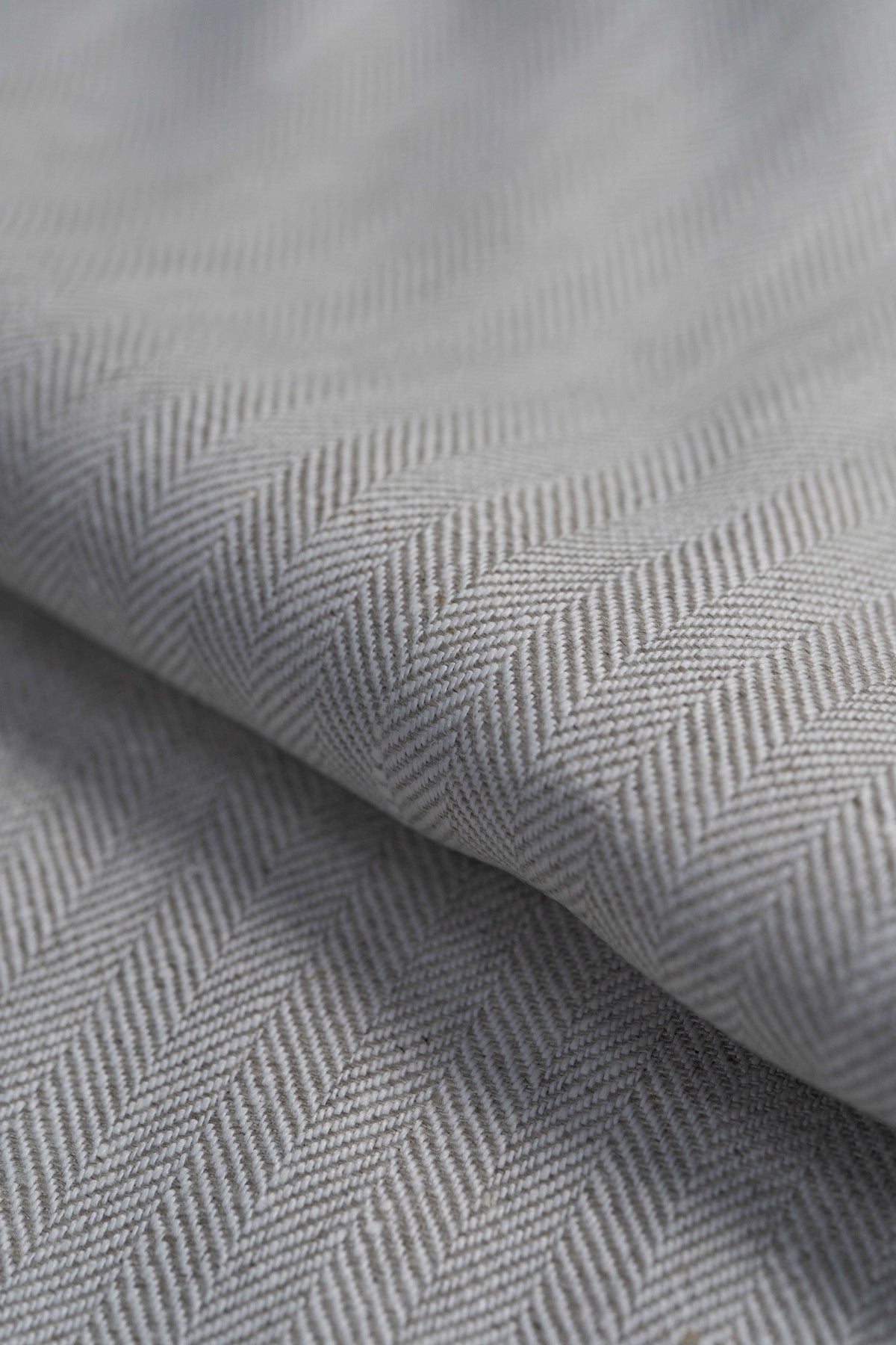 Herringbone 500g Heavy Linen Fabric