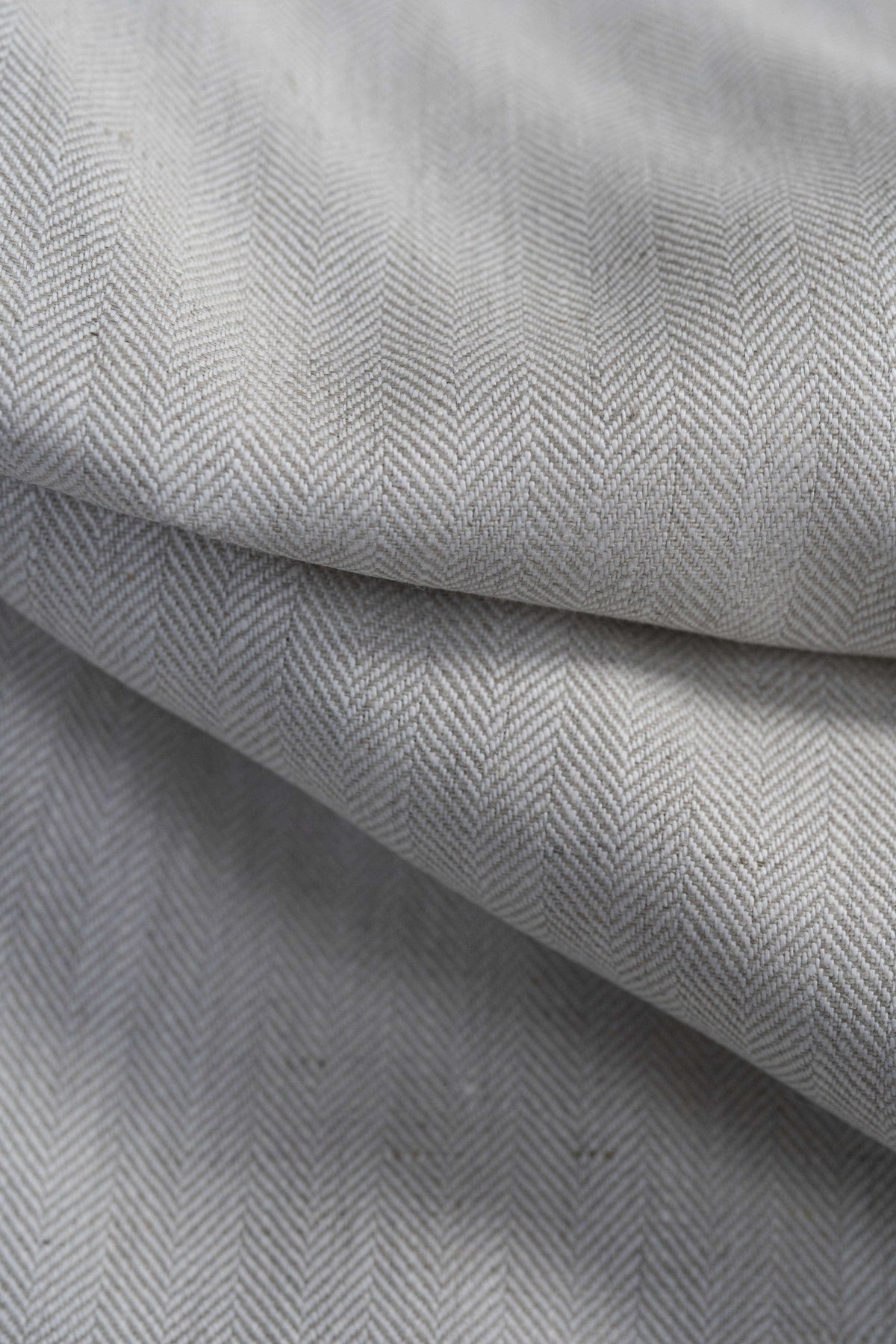 Herringbone 500g Heavy Linen Fabric