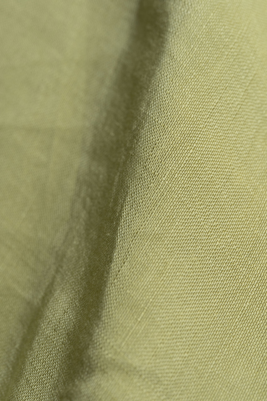 Kintoki Kiji Linen Tencel in Khaki-2.5m - Yoo's Club