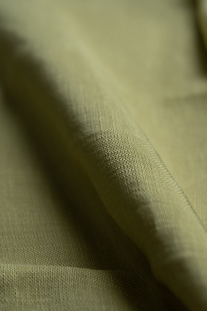 Kintoki Kiji Linen Tencel in Khaki-2.5m - Yoo's Club