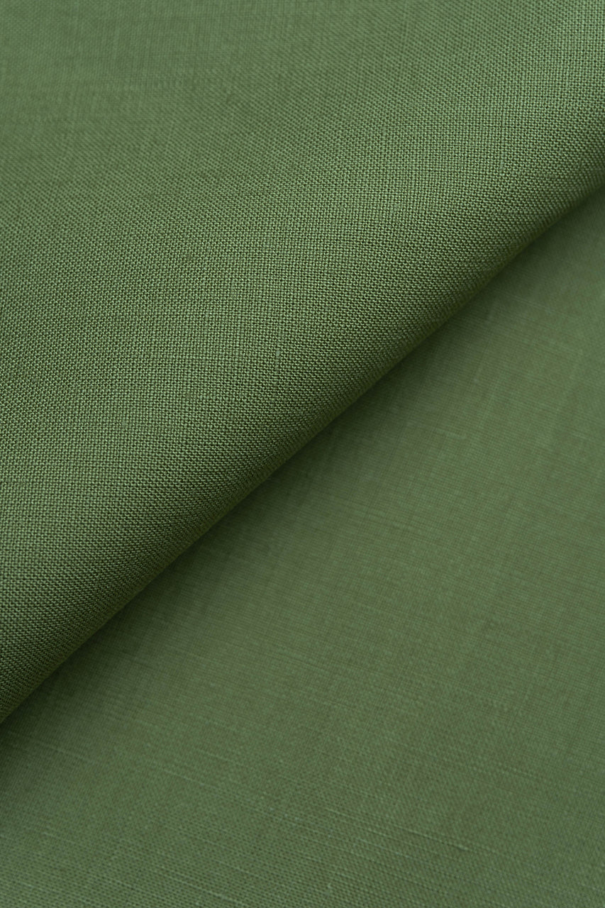 Spence Bryson Olive 380g Irish Linen L3108