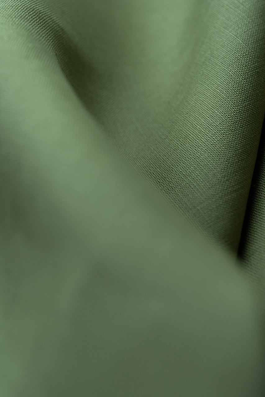 Spence Bryson Olive 380g Irish Linen L3108