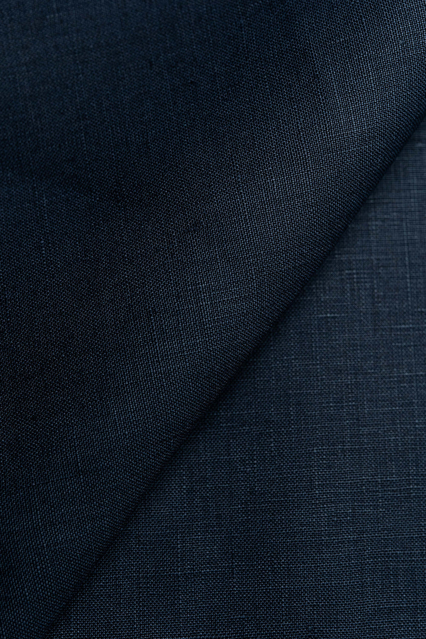 Spence Bryson Dark Navy 380g Irish Linen L3118